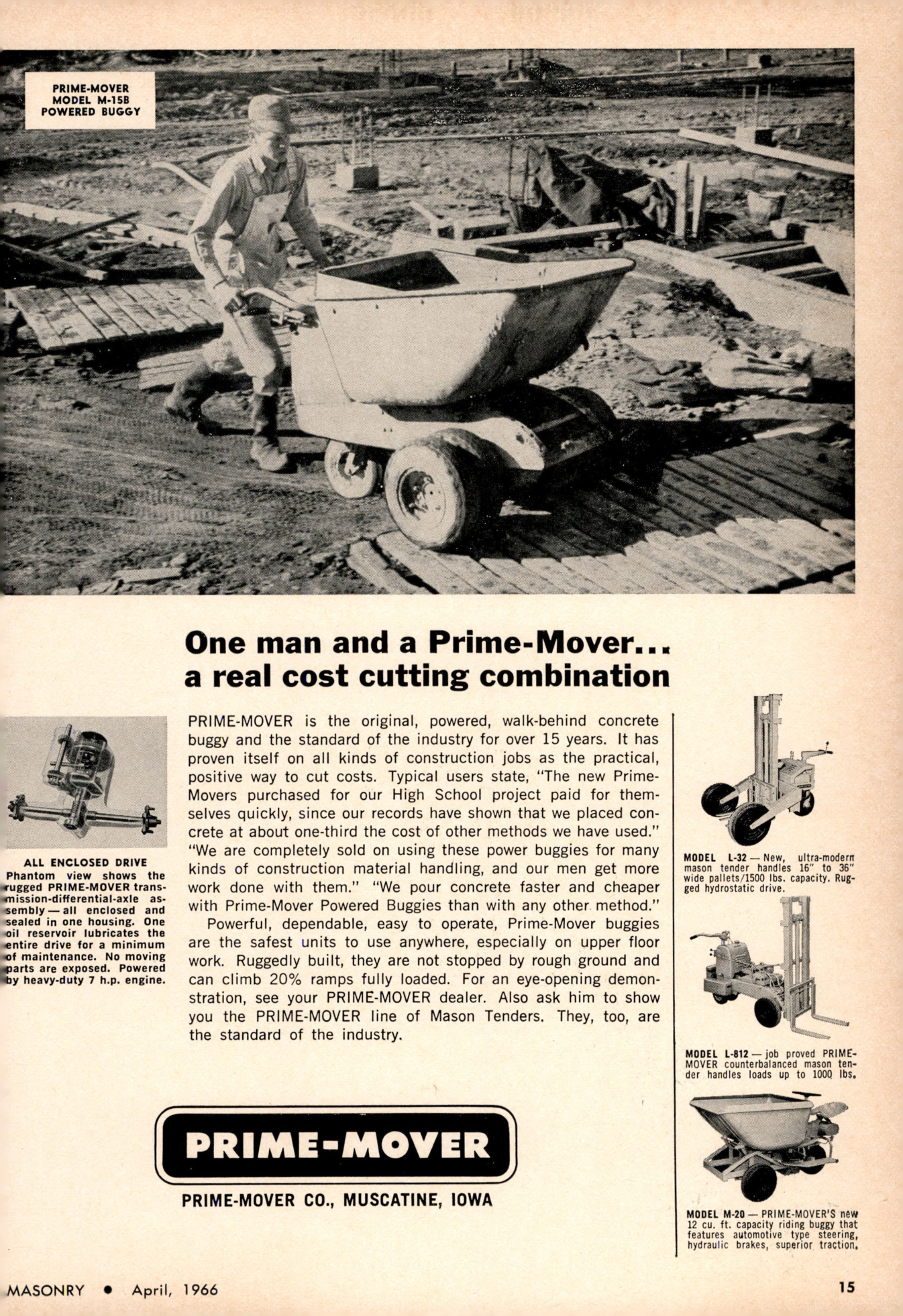 Masonry Magazine April 1966 Page. 15