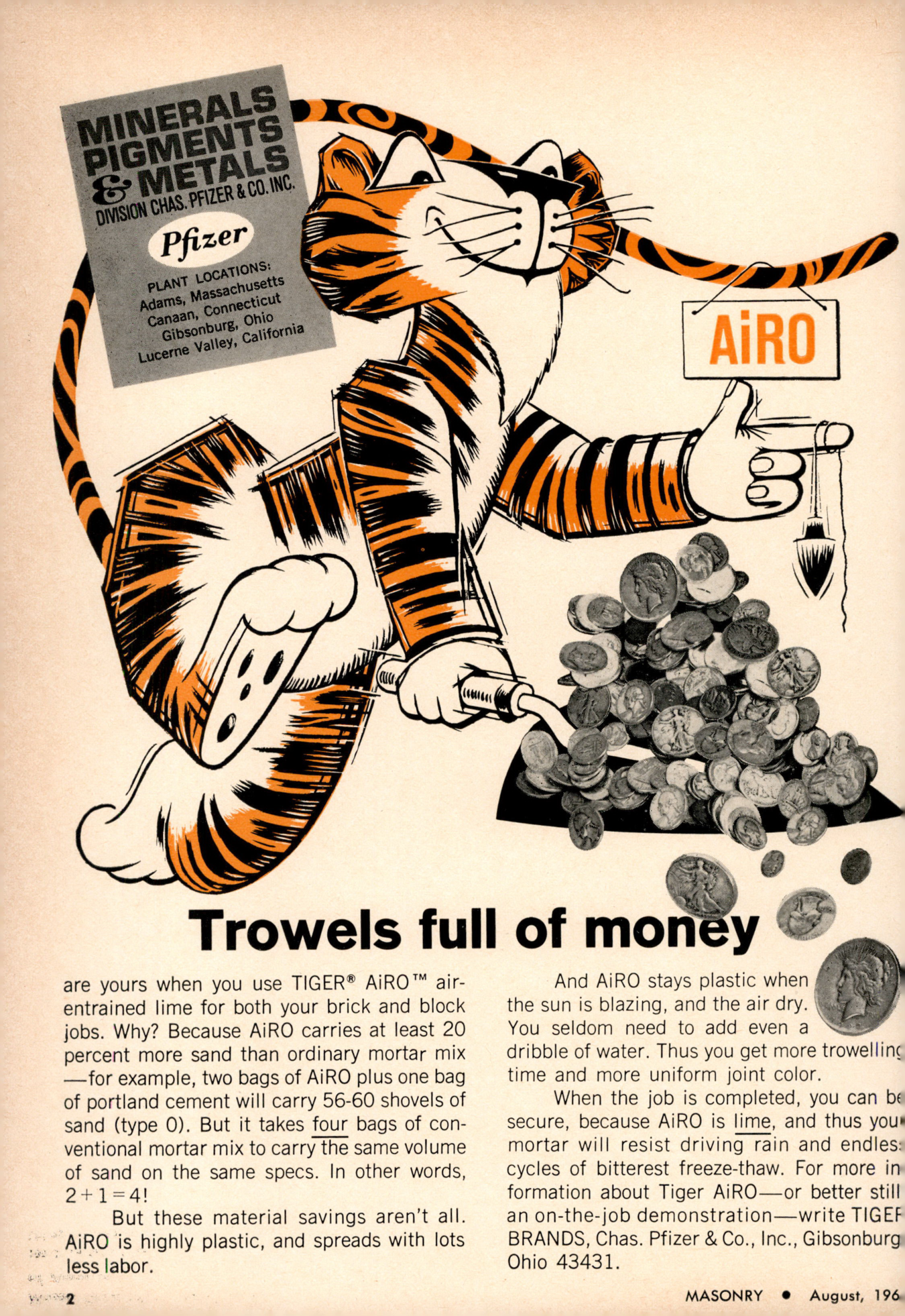 Masonry Magazine August 1966 Page. 2