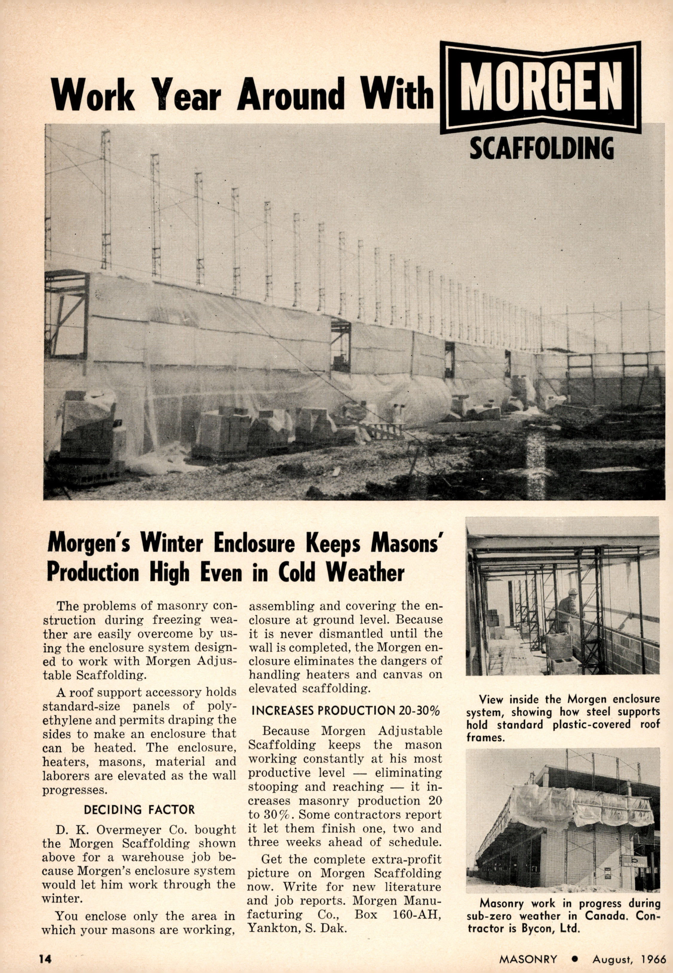 Masonry Magazine August 1966 Page. 14