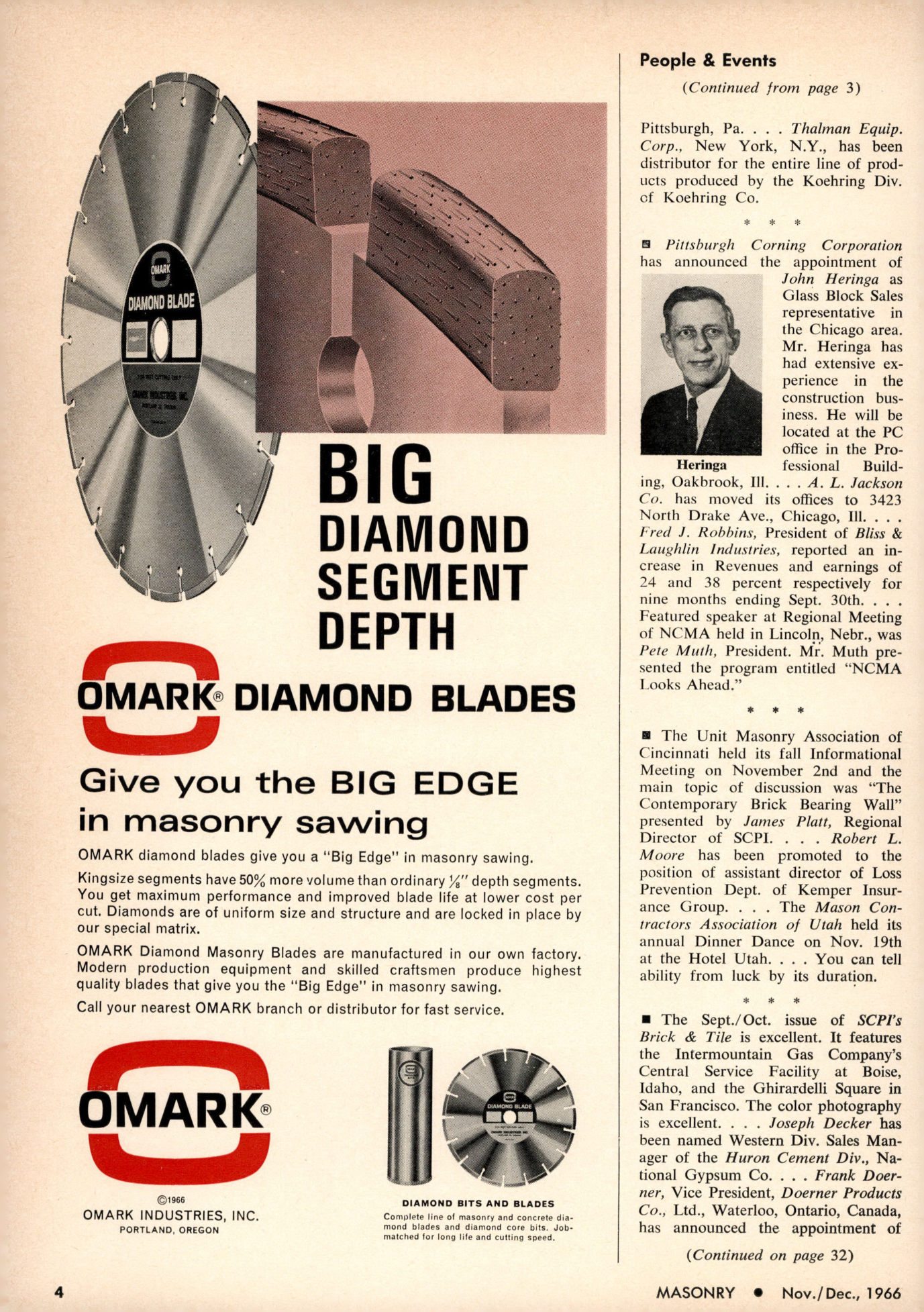 Masonry Magazine December 1966 Page. 4
