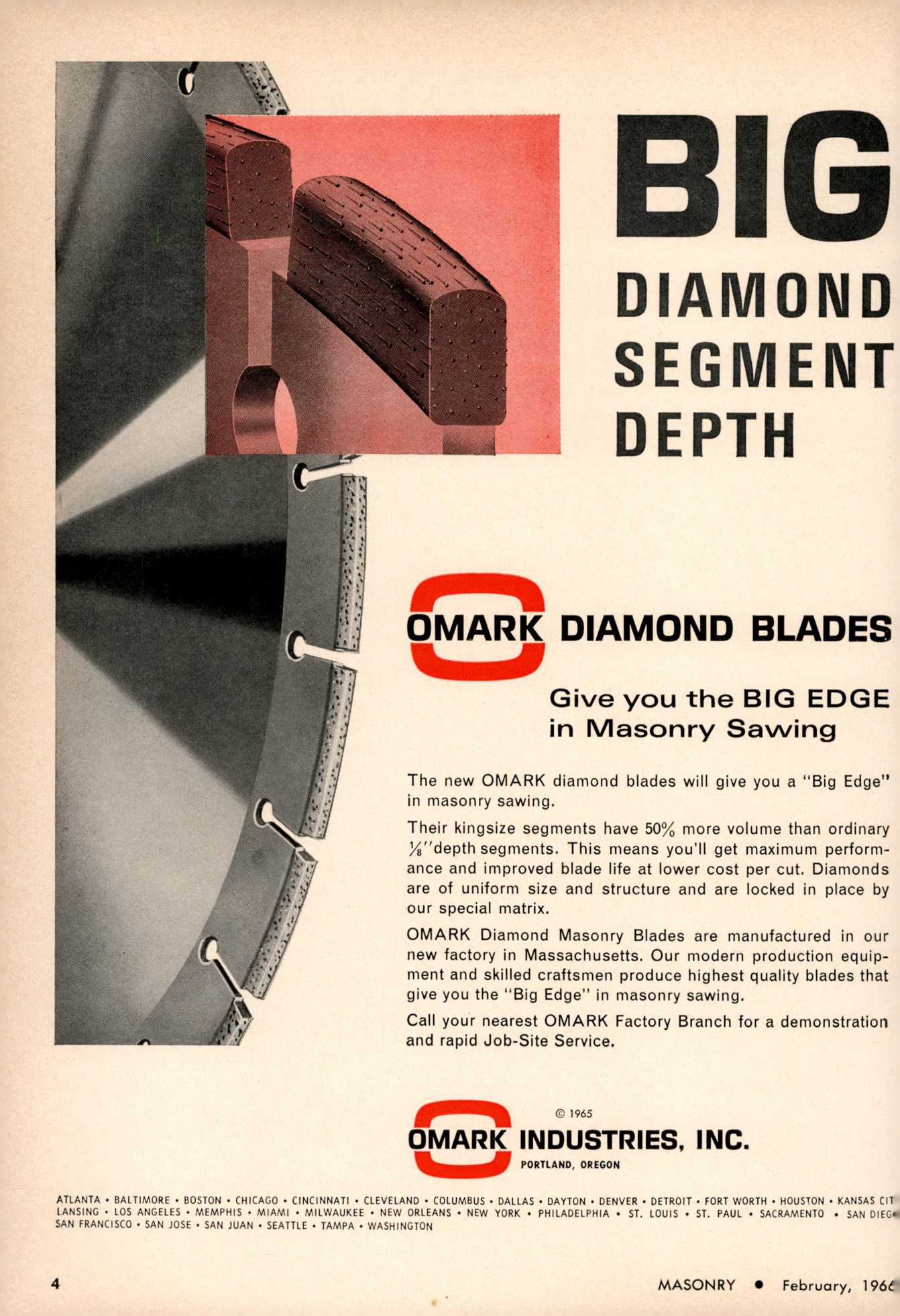 Masonry Magazine February 1966 Page. 4