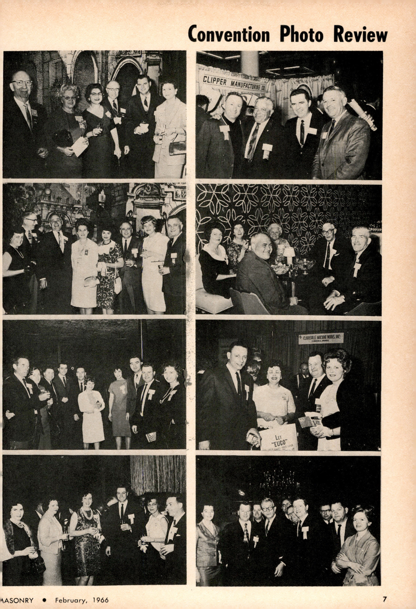 Masonry Magazine February 1966 Page. 7