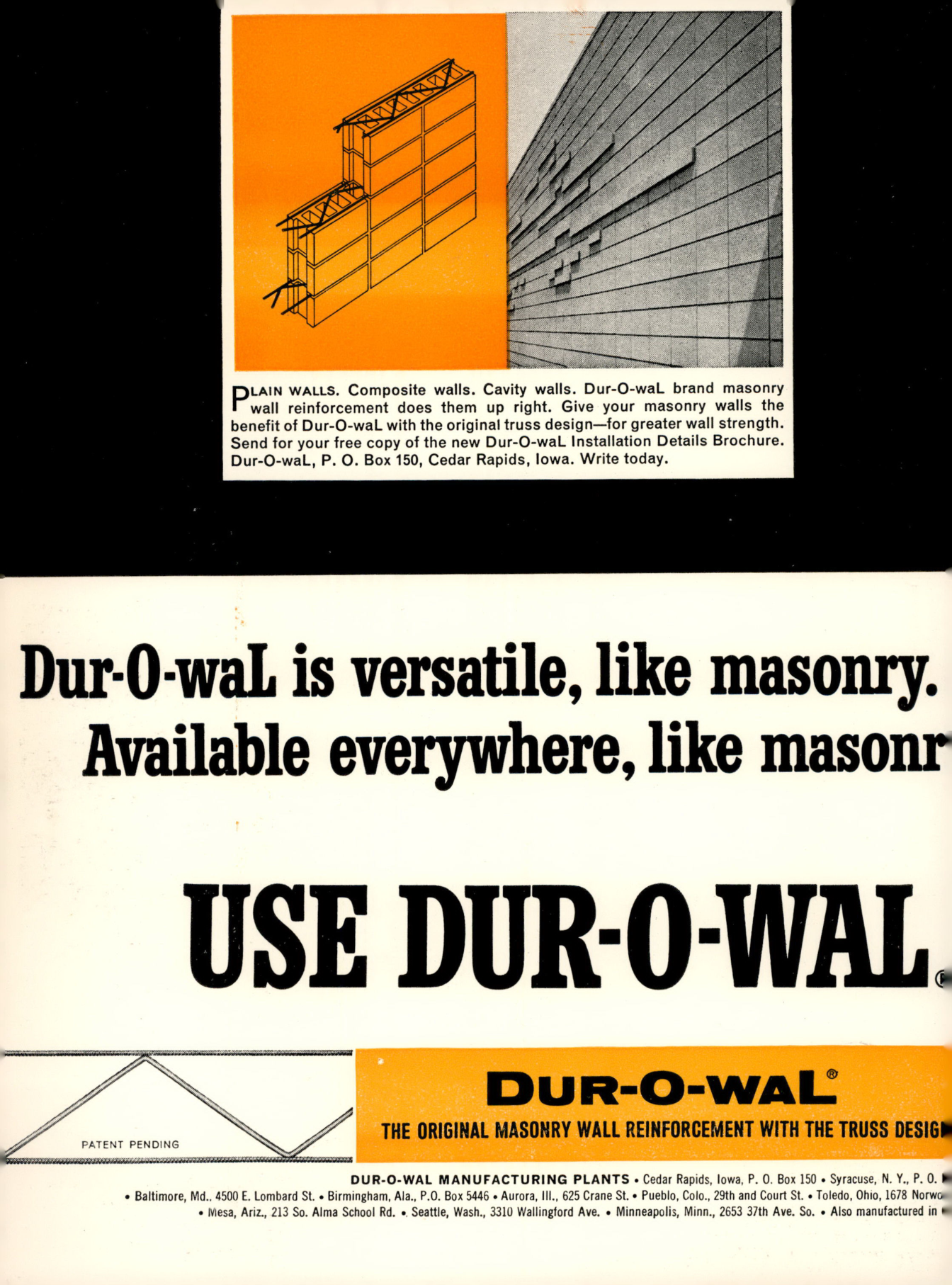 Masonry Magazine January 1966 Page. 2