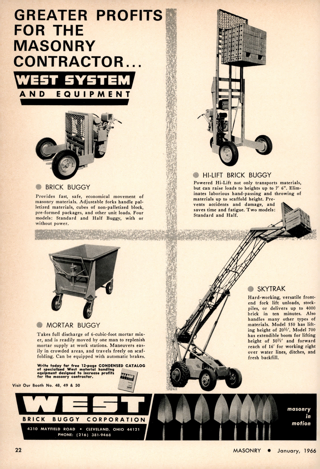 Masonry Magazine January 1966 Page.20