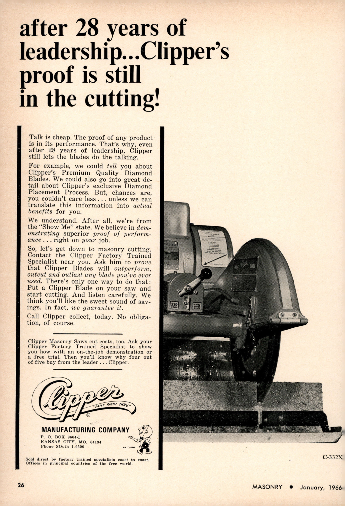 Masonry Magazine January 1966 Page.24