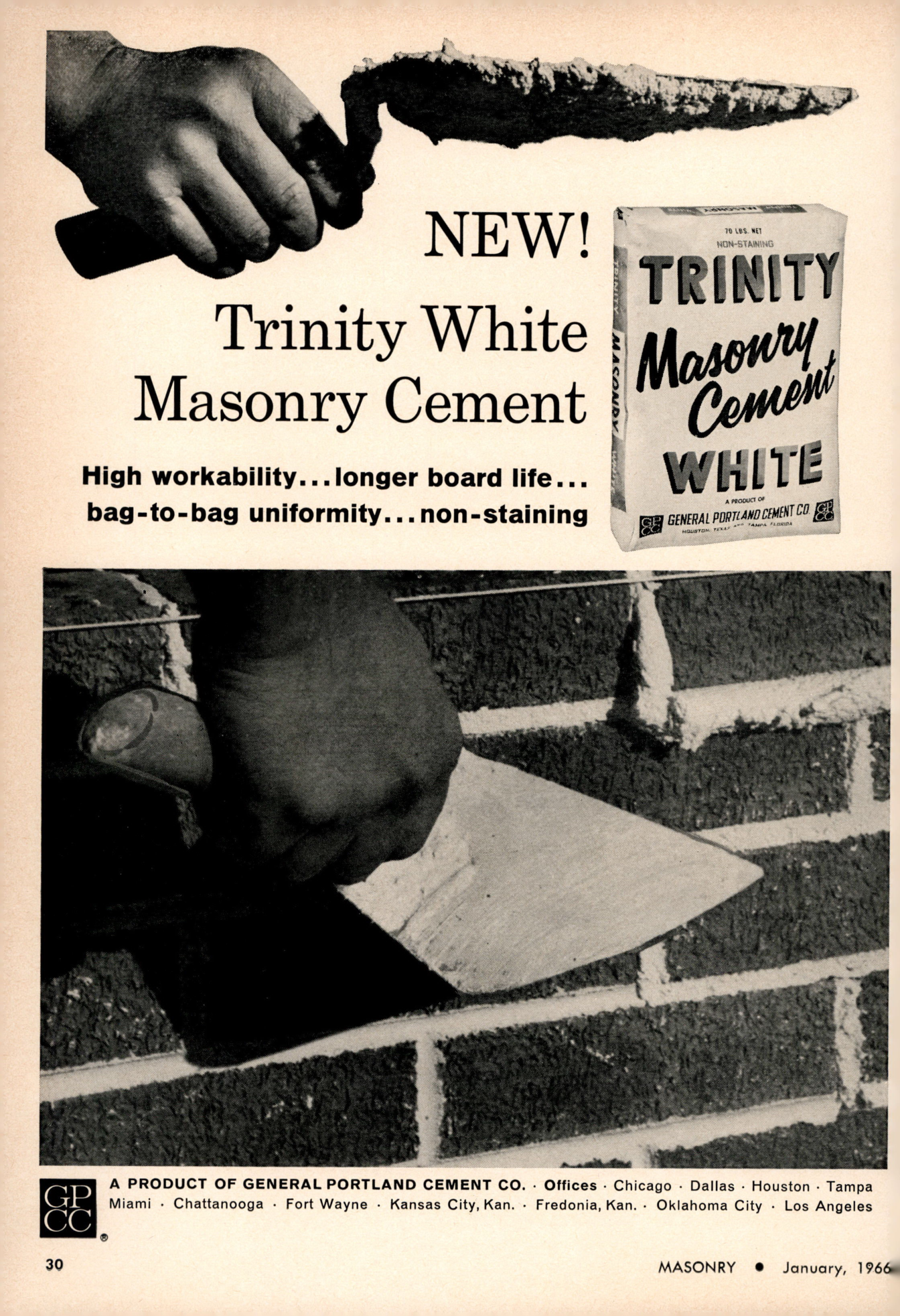 Masonry Magazine January 1966 Page.28