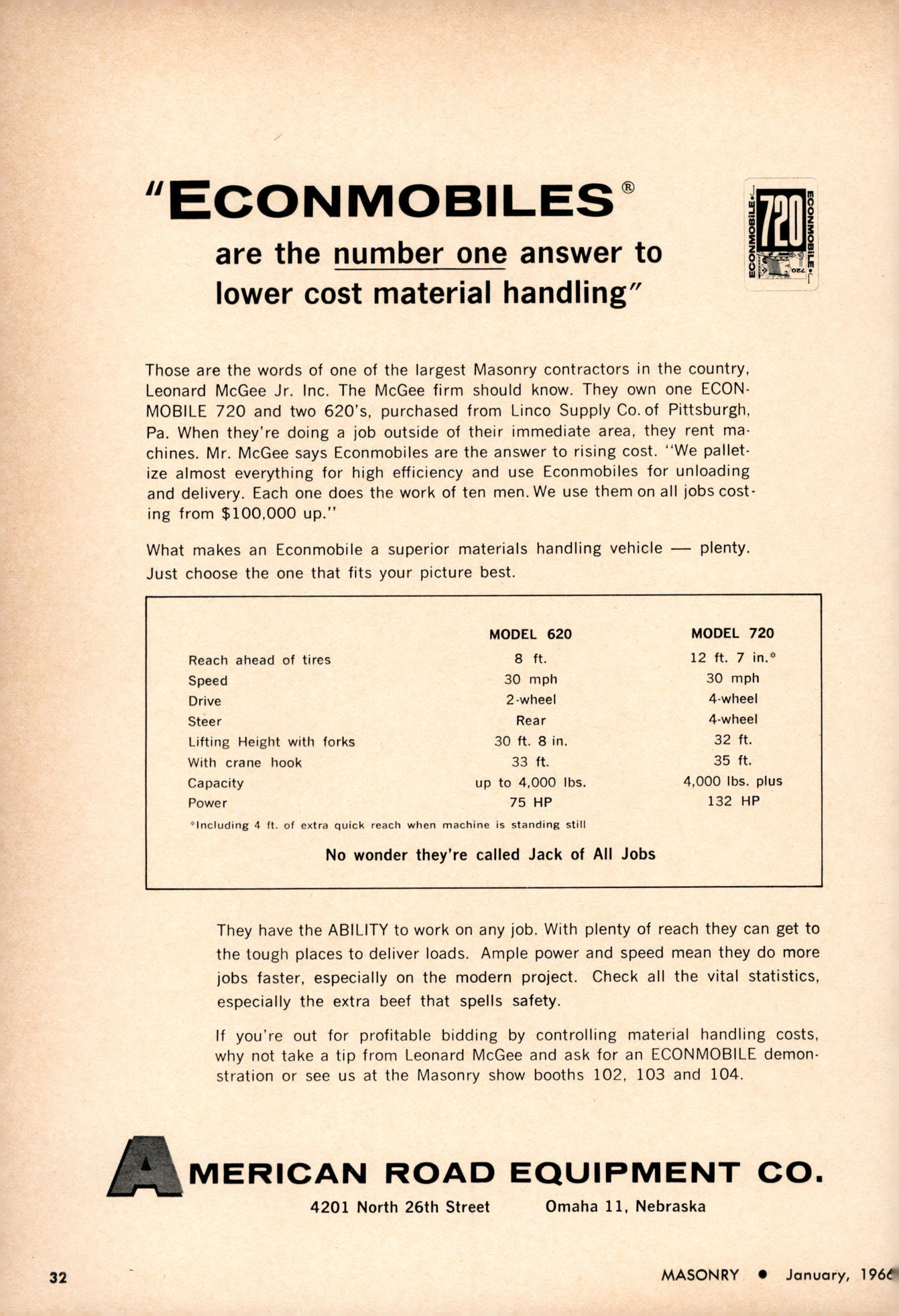 Masonry Magazine January 1966 Page.30