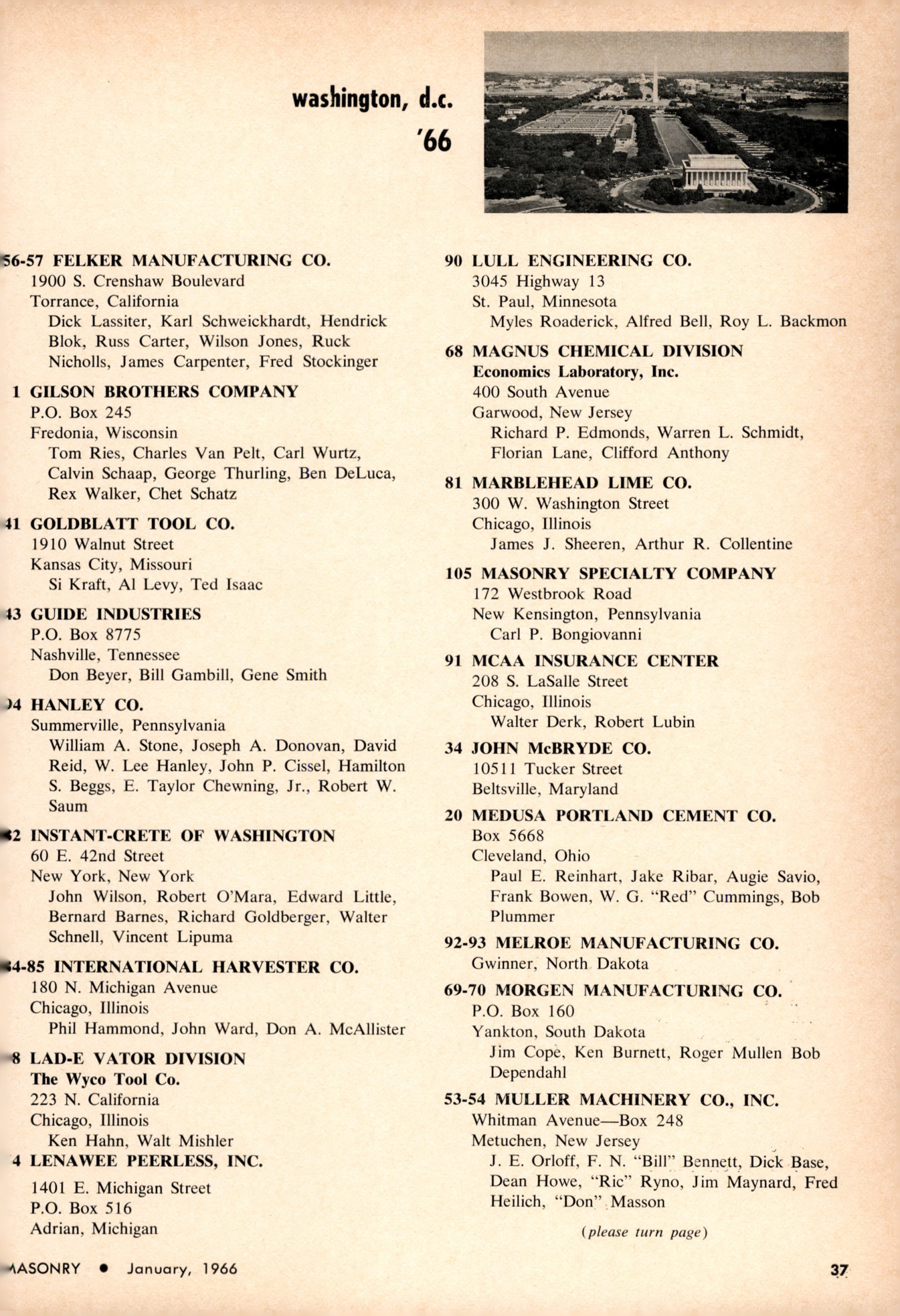 Masonry Magazine January 1966 Page.35
