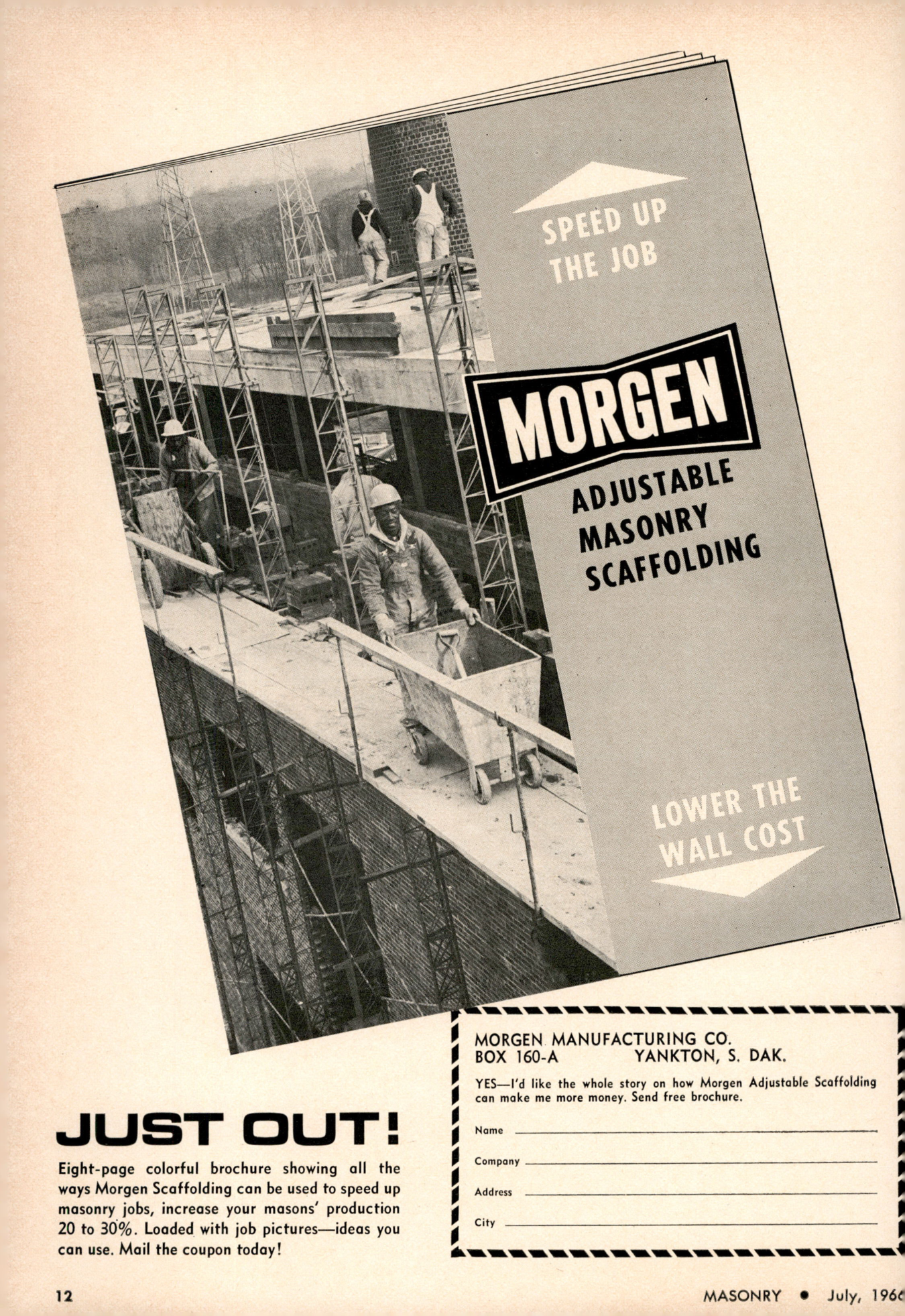 Masonry Magazine July 1966 Page. 12
