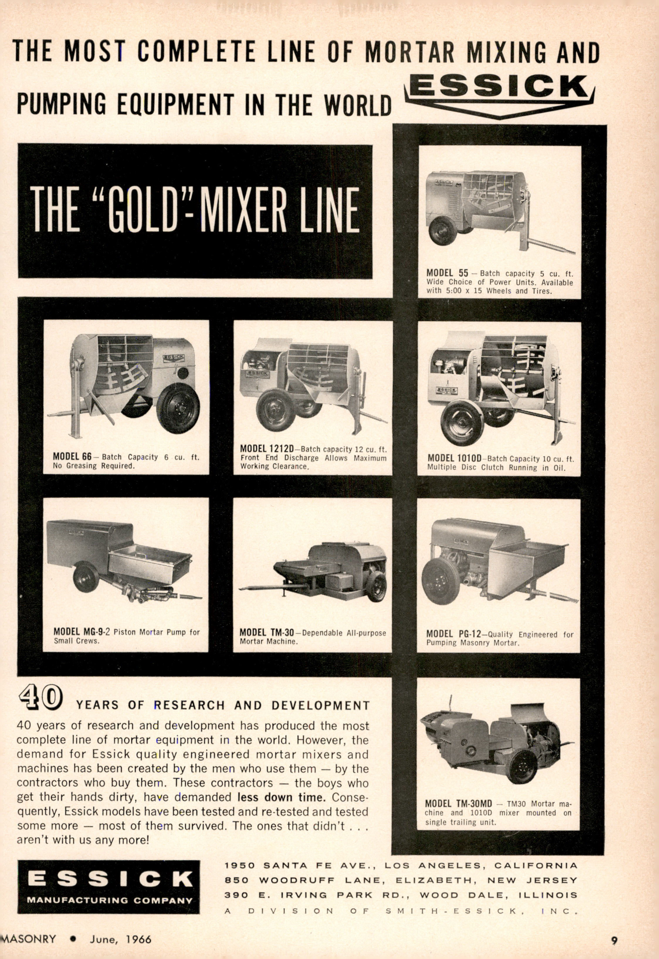 Masonry Magazine June 1966 Page. 9