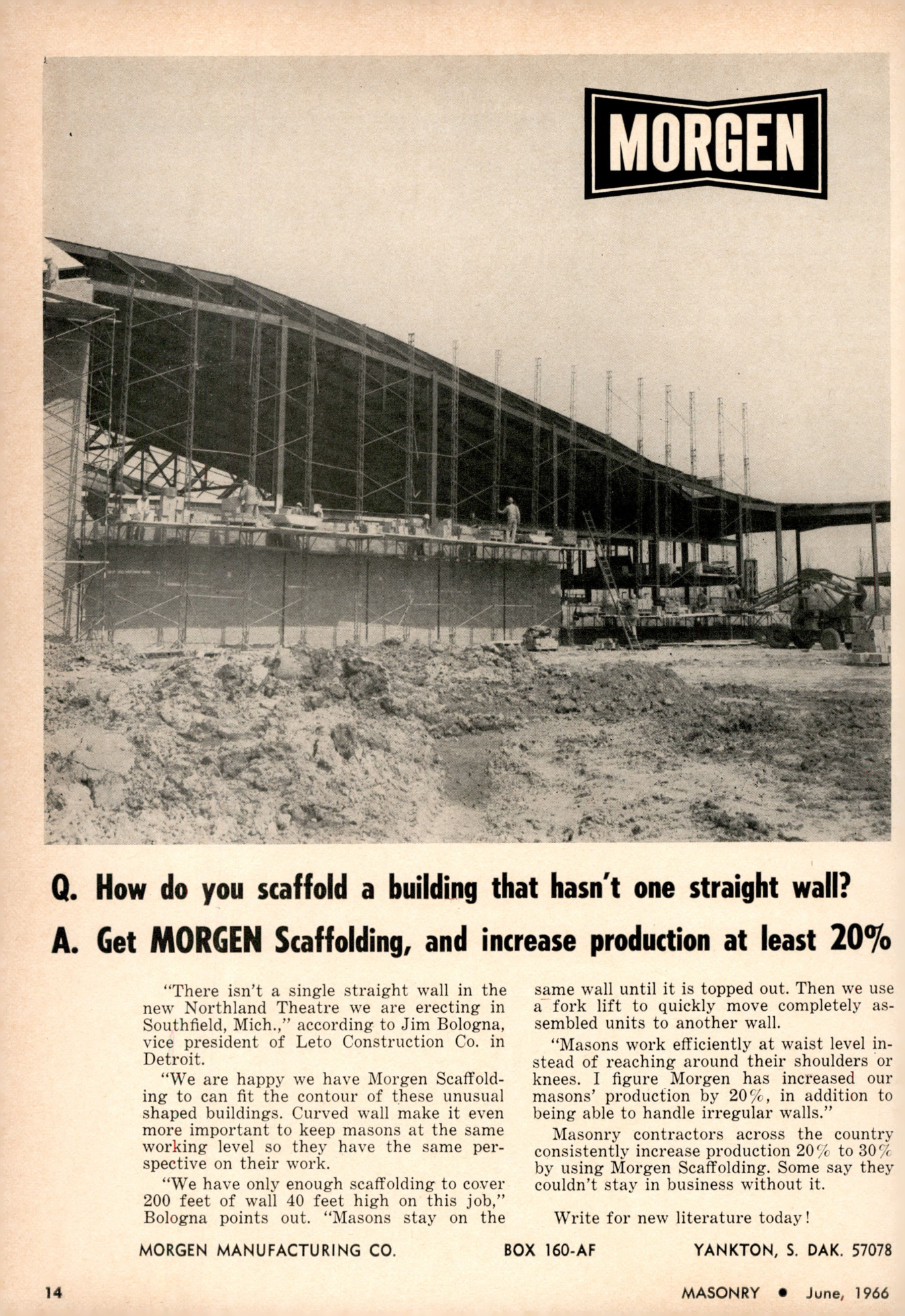 Masonry Magazine June 1966 Page. 14