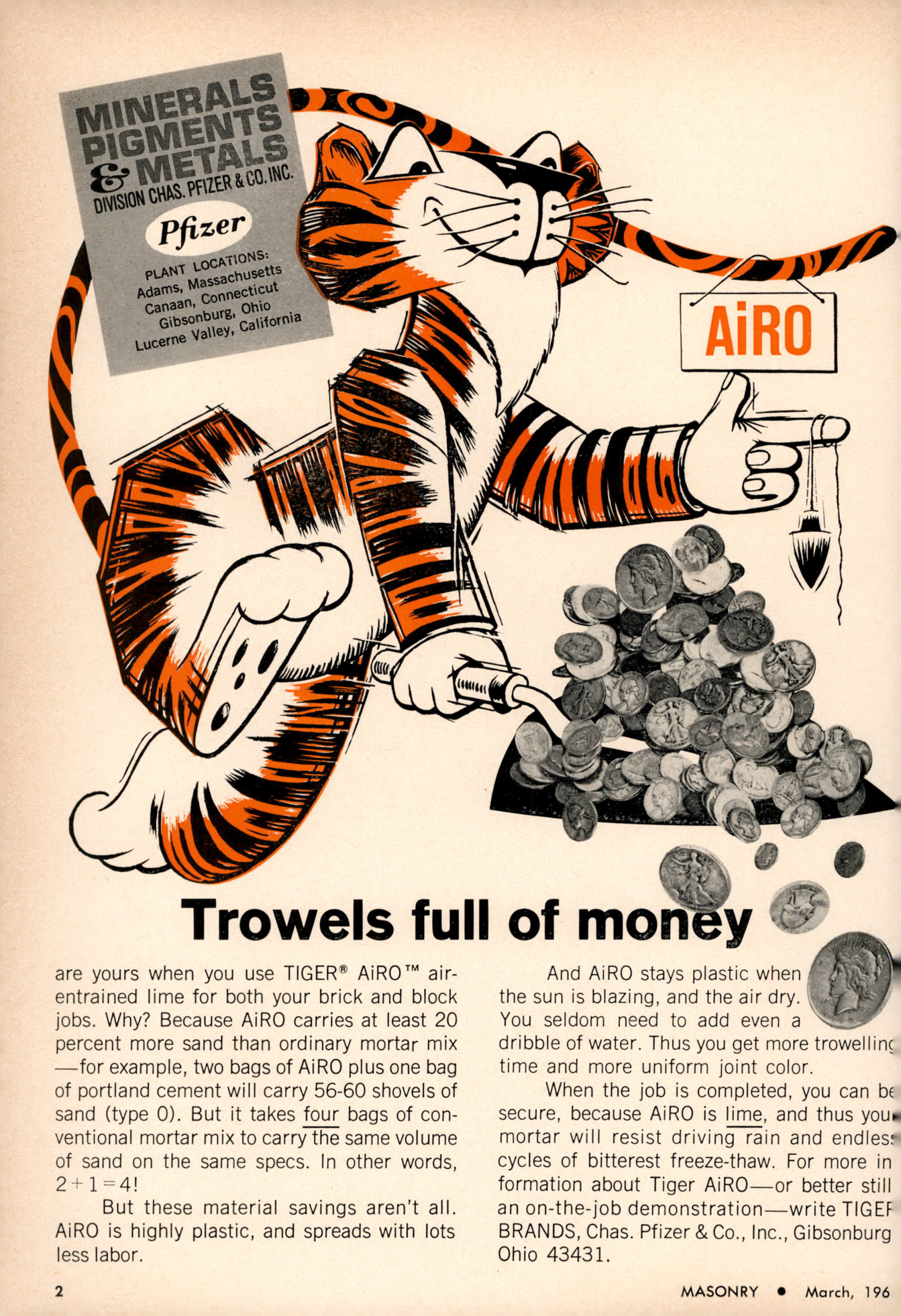 Masonry Magazine March 1966 Page. 2