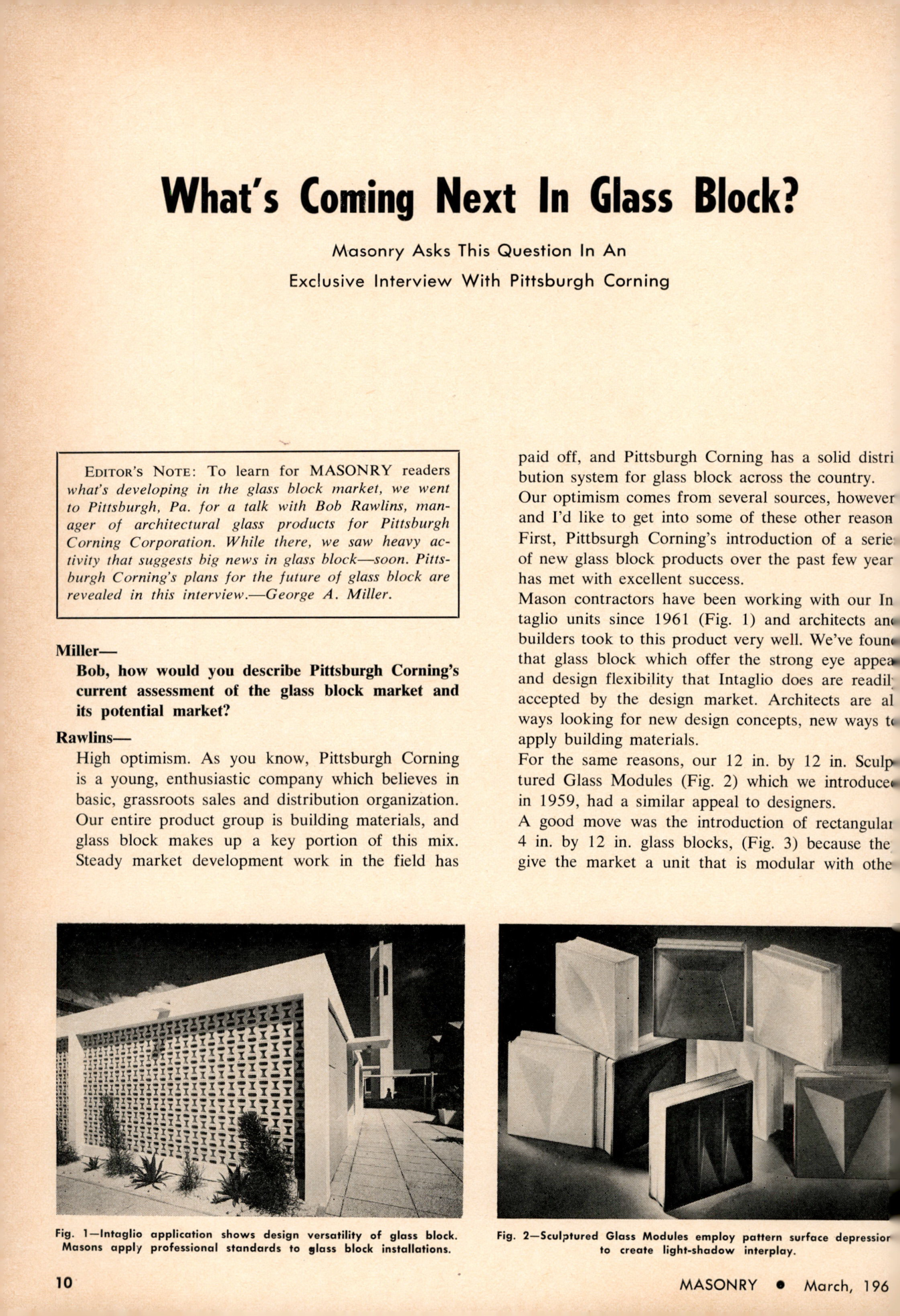 Masonry Magazine March 1966 Page. 10