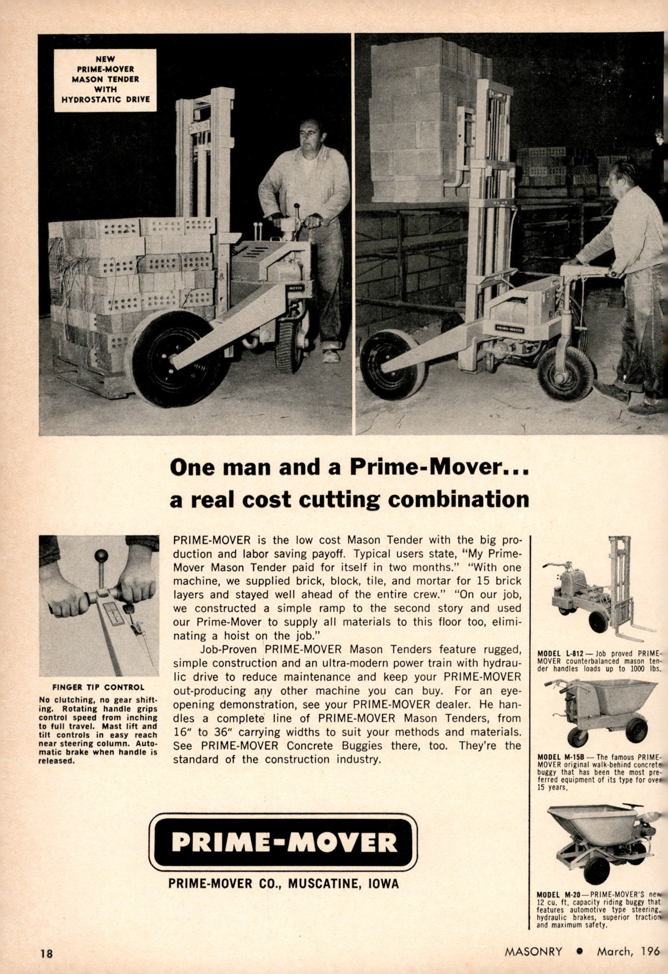 Masonry Magazine March 1966 Page. 18