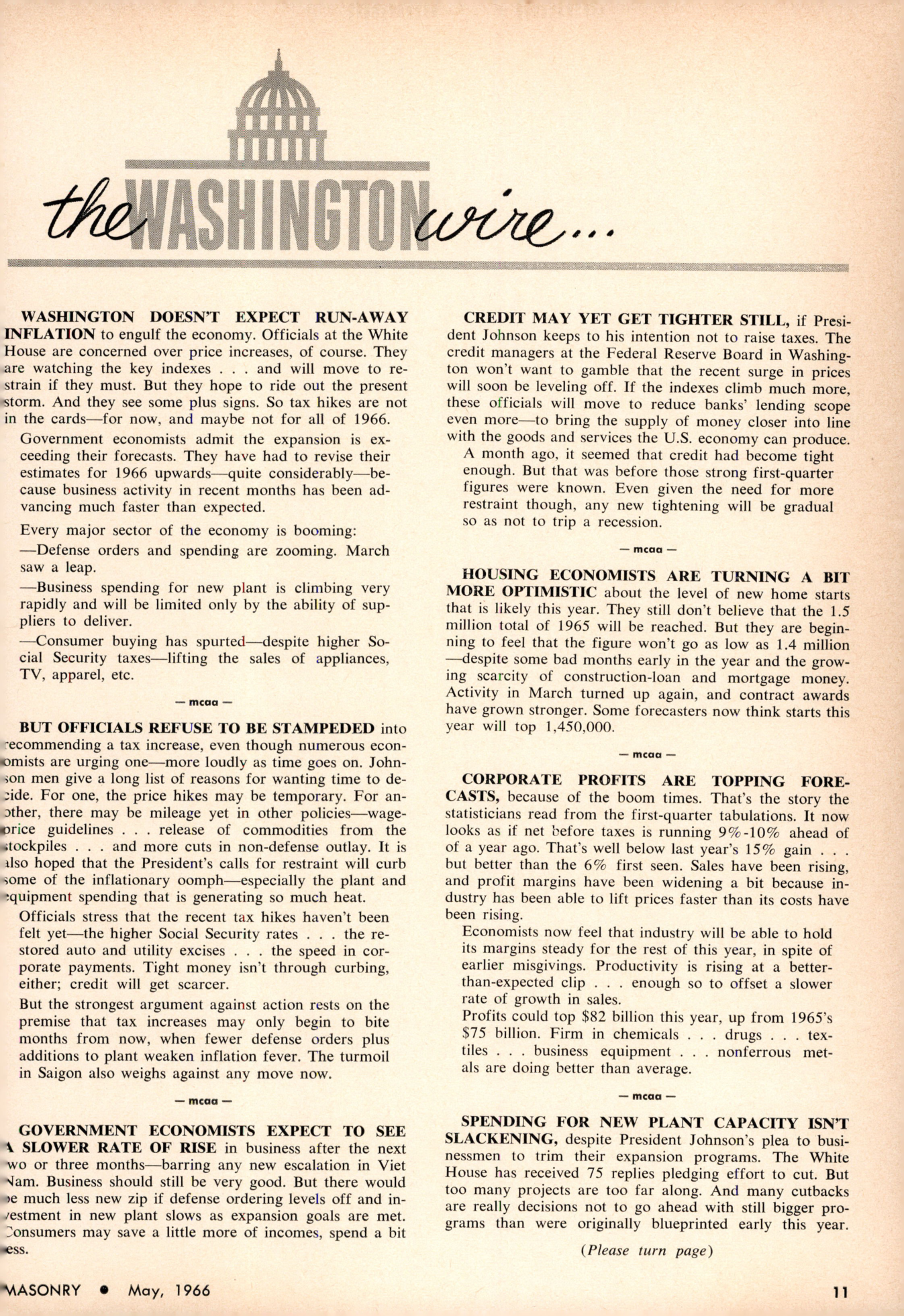 Masonry Magazine May 1966 Page. 11