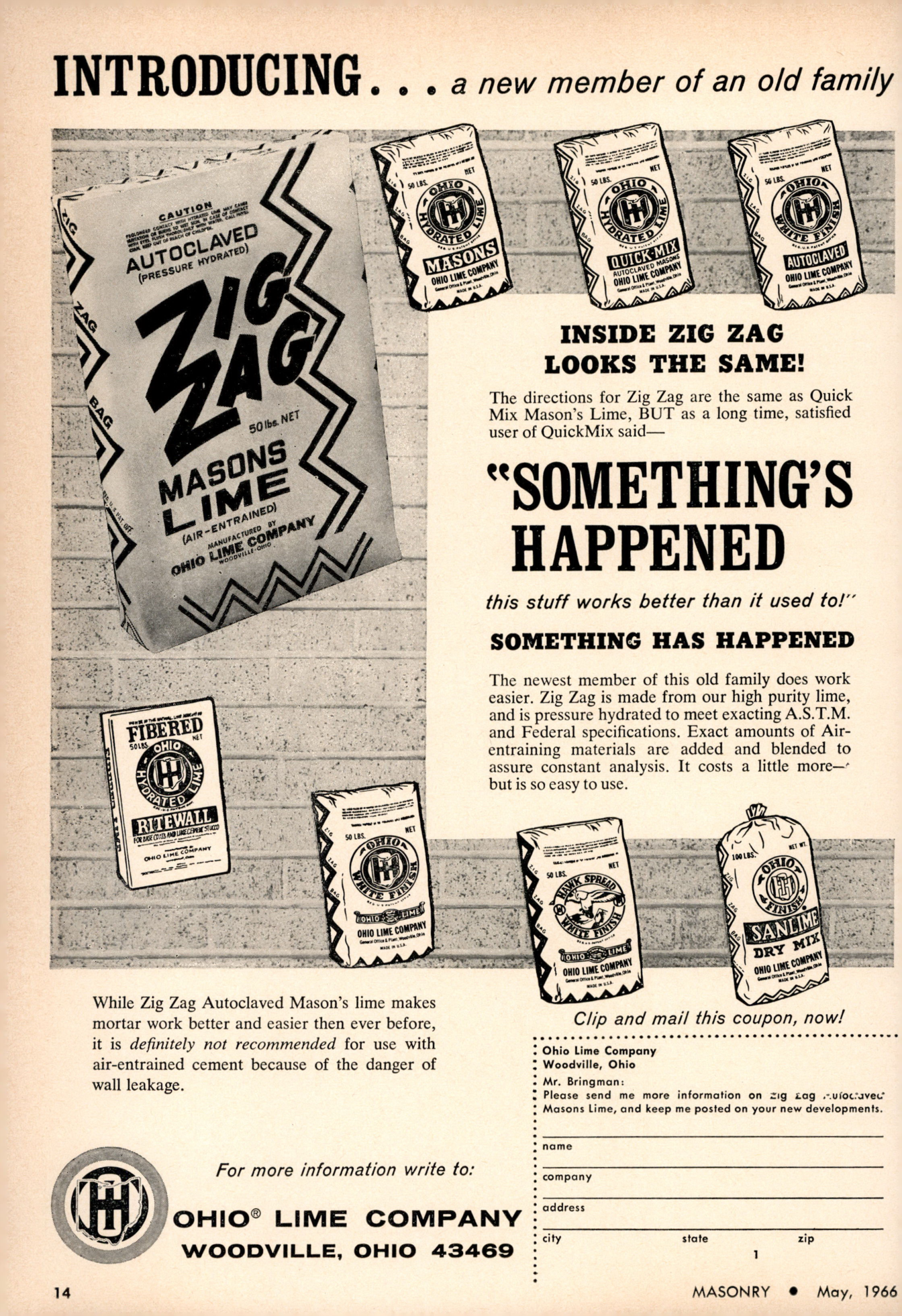 Masonry Magazine May 1966 Page. 14