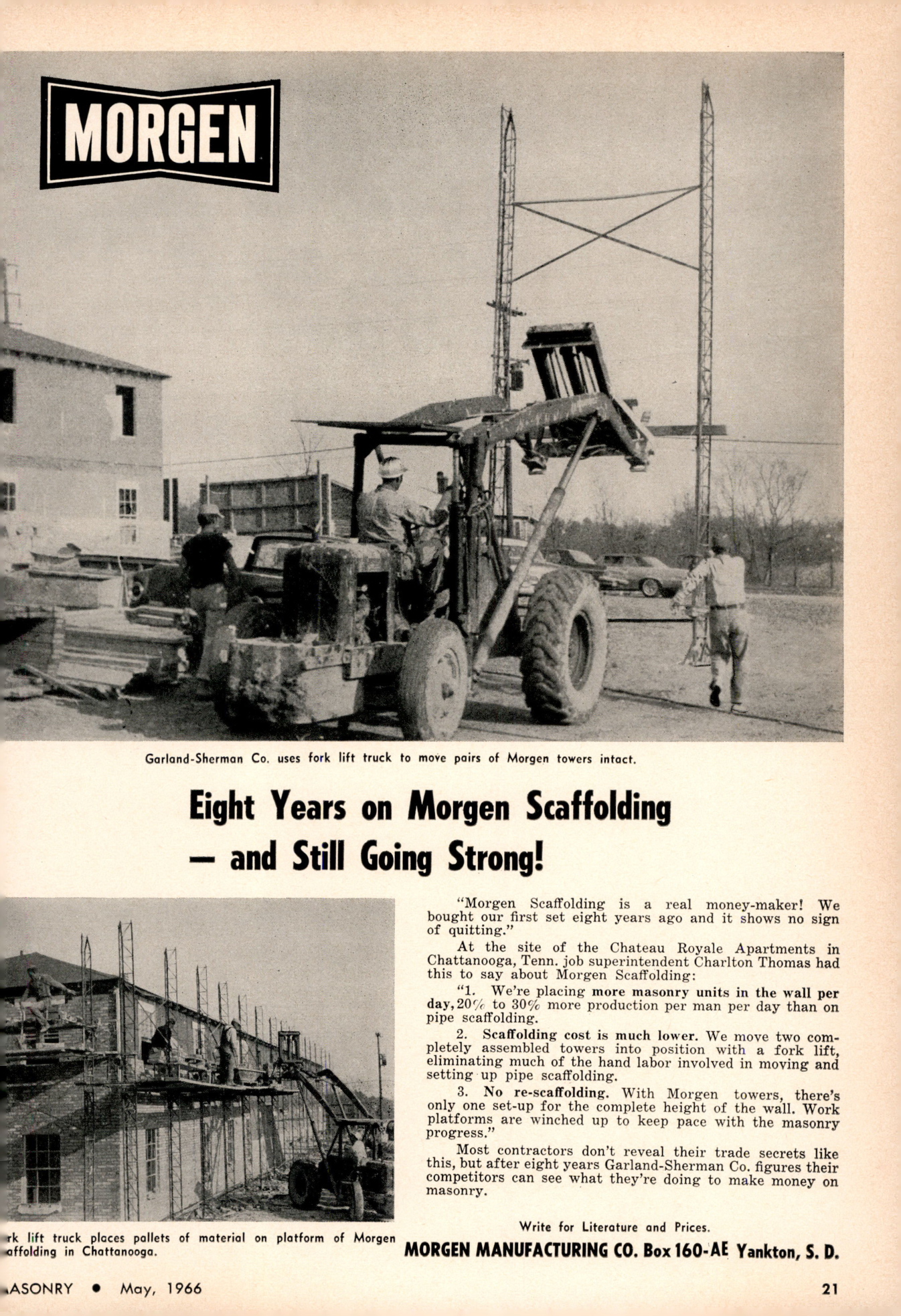 Masonry Magazine May 1966 Page. 21