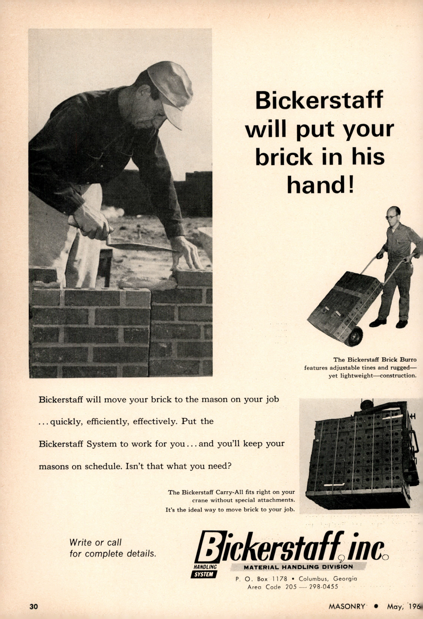 Masonry Magazine May 1966 Page. 30