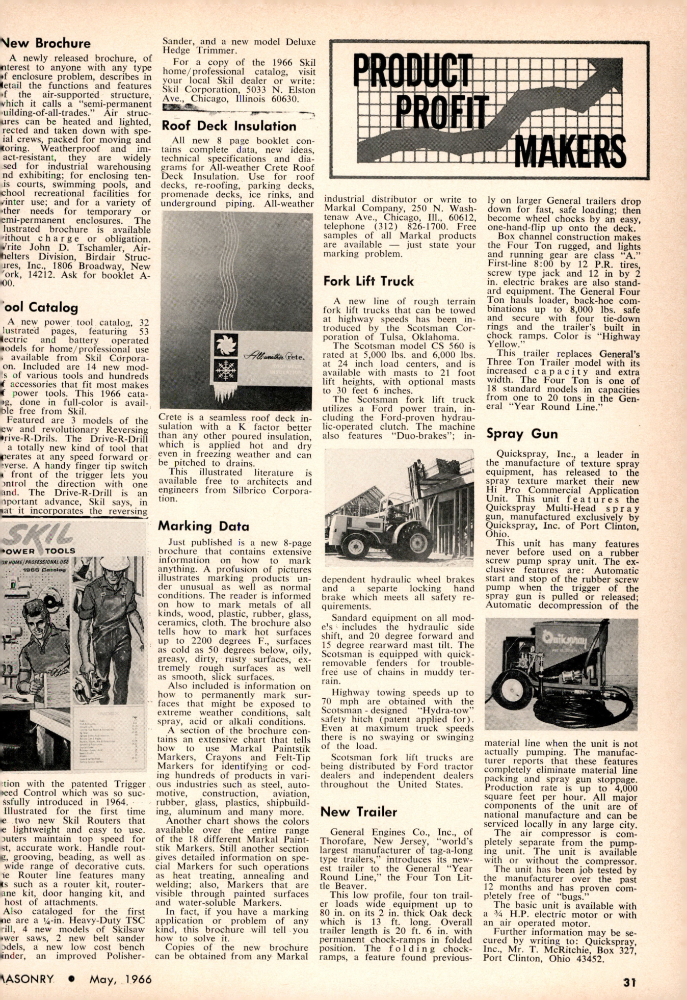 Masonry Magazine May 1966 Page. 31