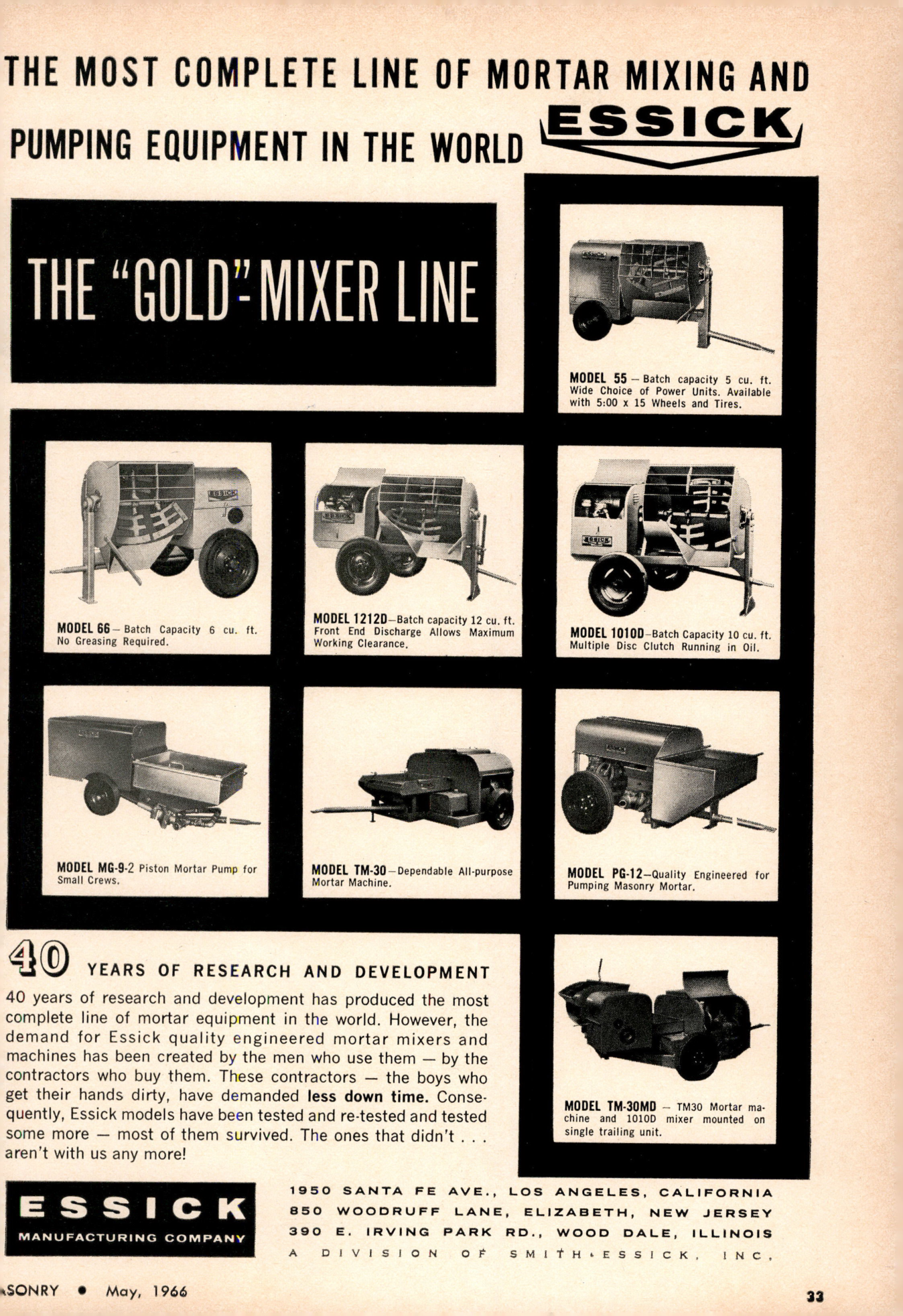 Masonry Magazine May 1966 Page. 33