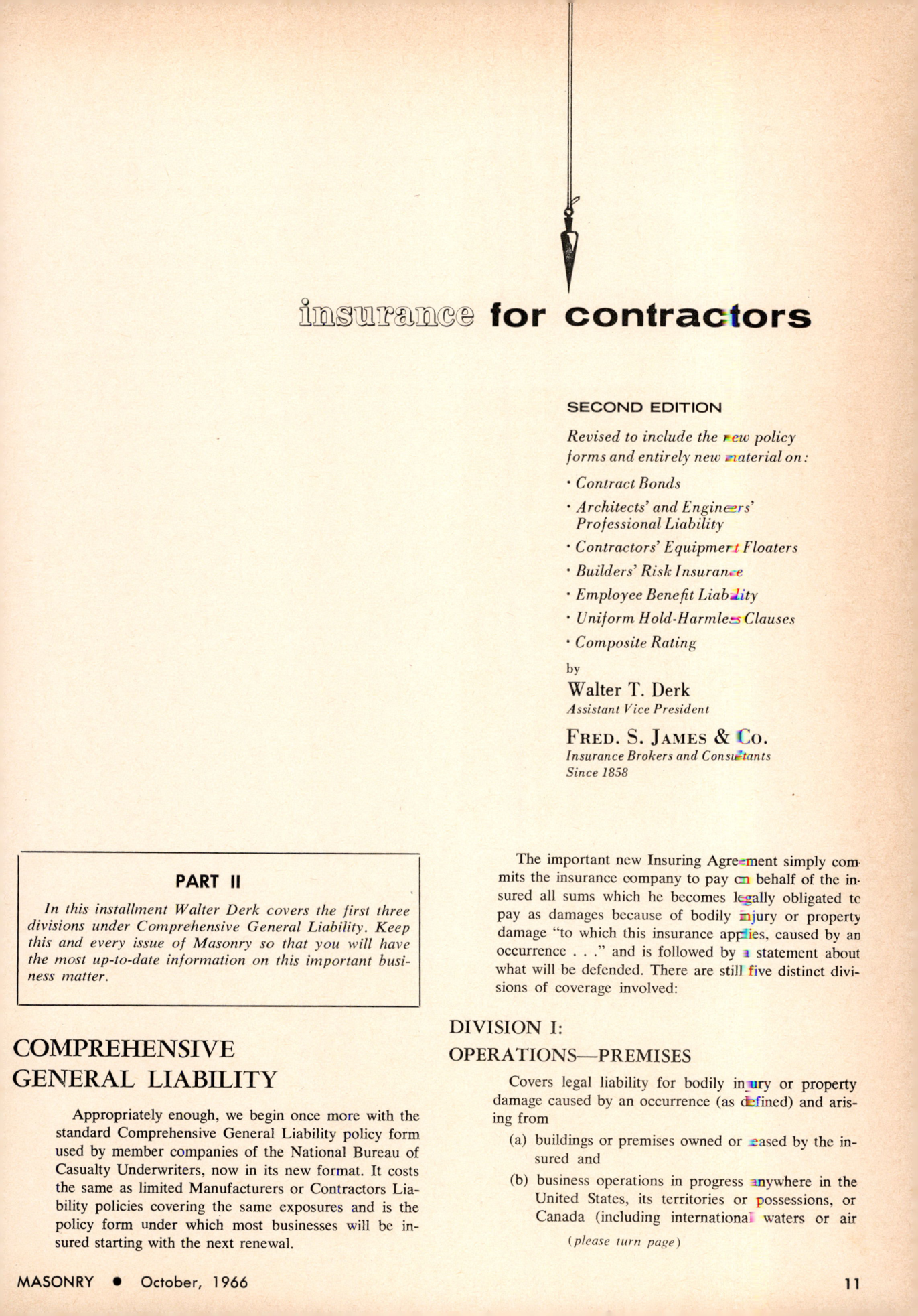 Masonry Magazine October 1966 Page. 11