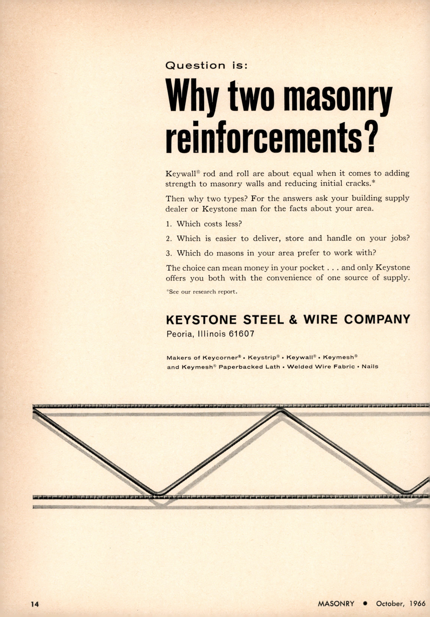 Masonry Magazine October 1966 Page. 14