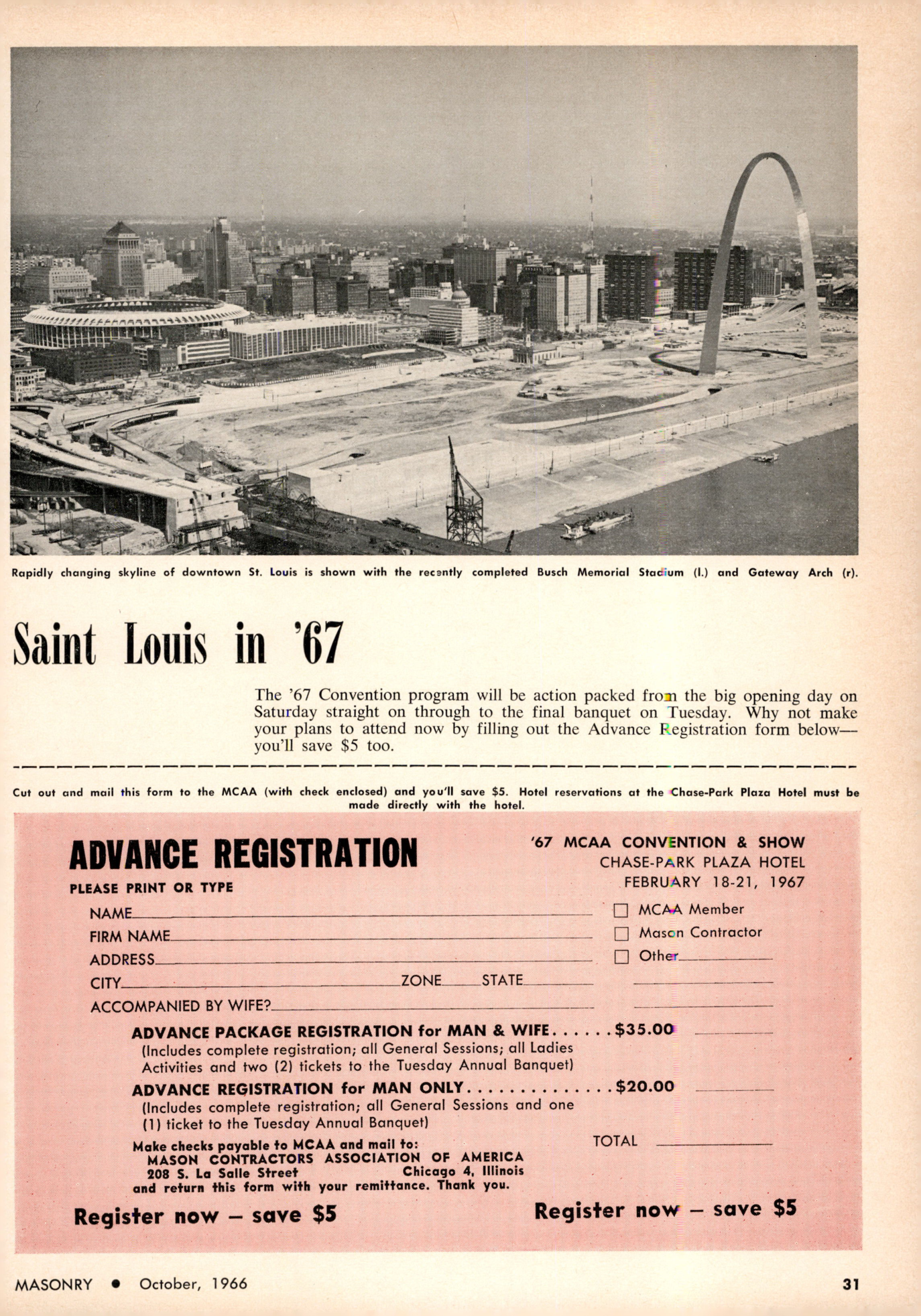 Masonry Magazine October 1966 Page. 31