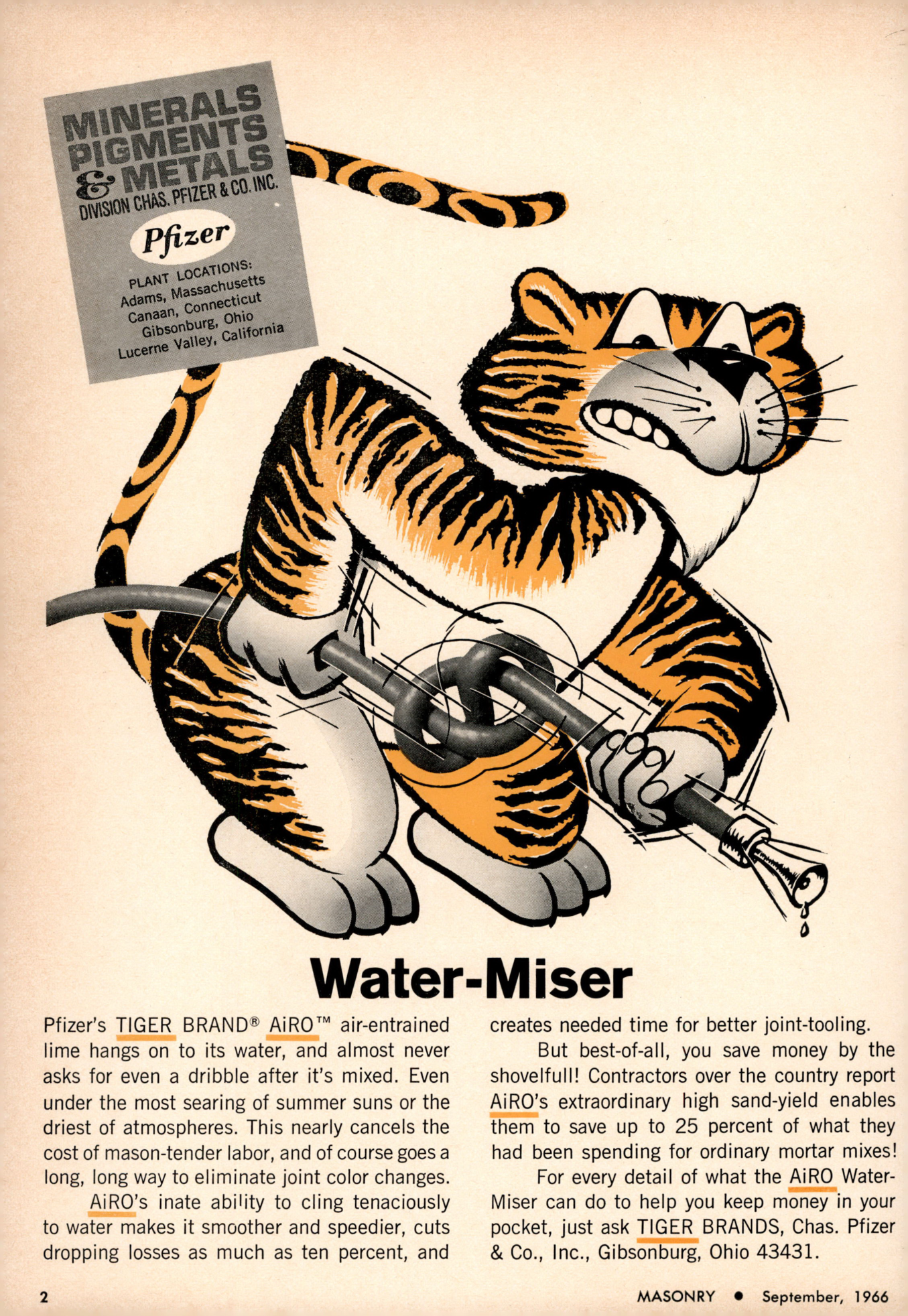 Masonry Magazine September 1966 Page. 2