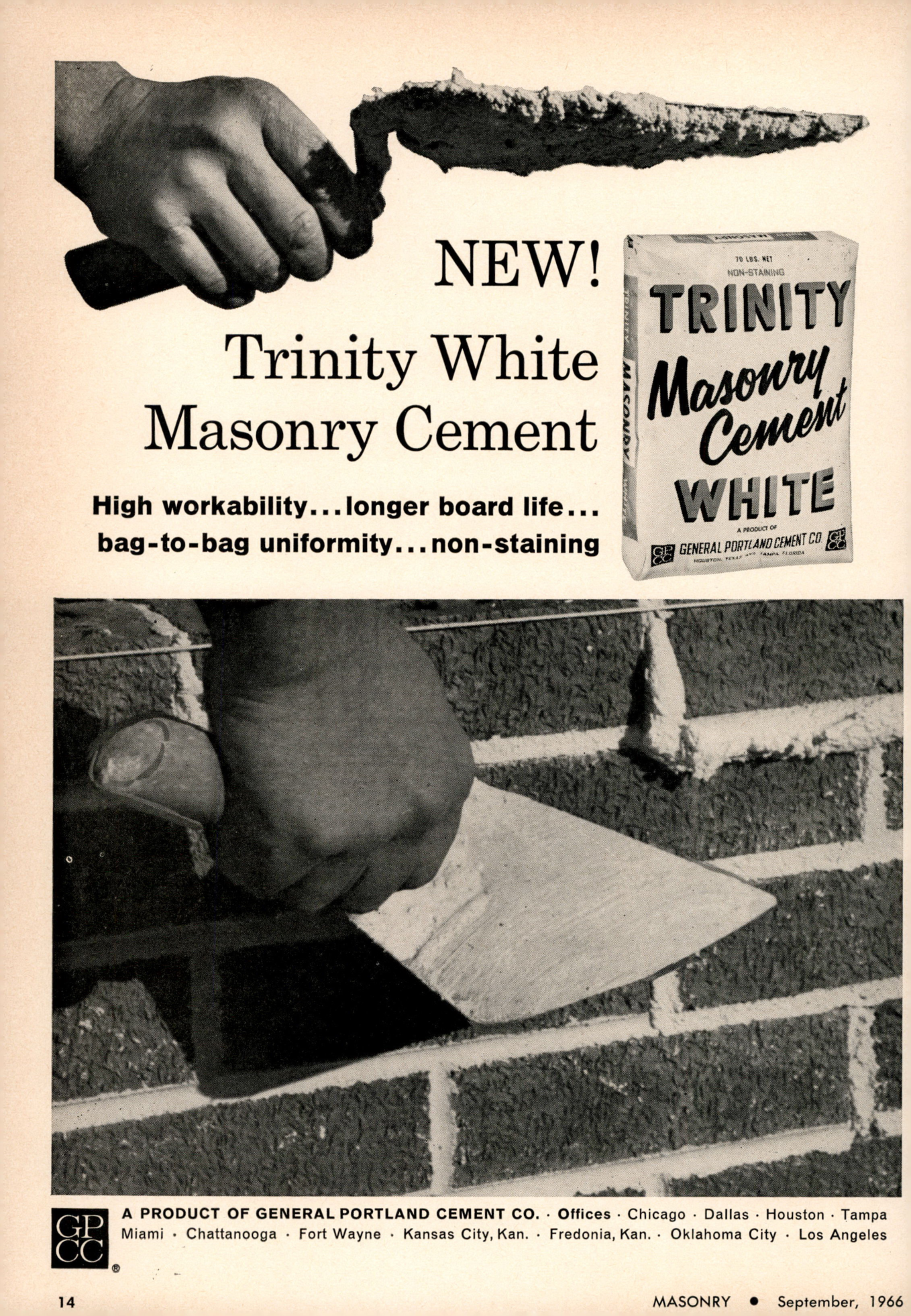 Masonry Magazine September 1966 Page. 14