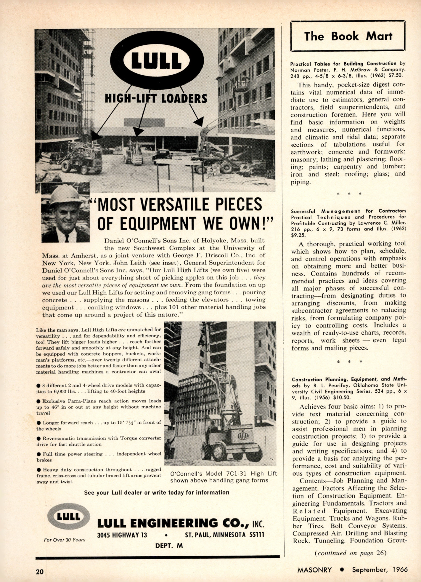 Masonry Magazine September 1966 Page. 20