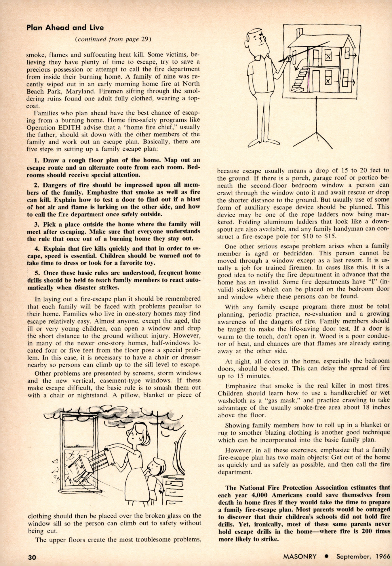 Masonry Magazine September 1966 Page. 30