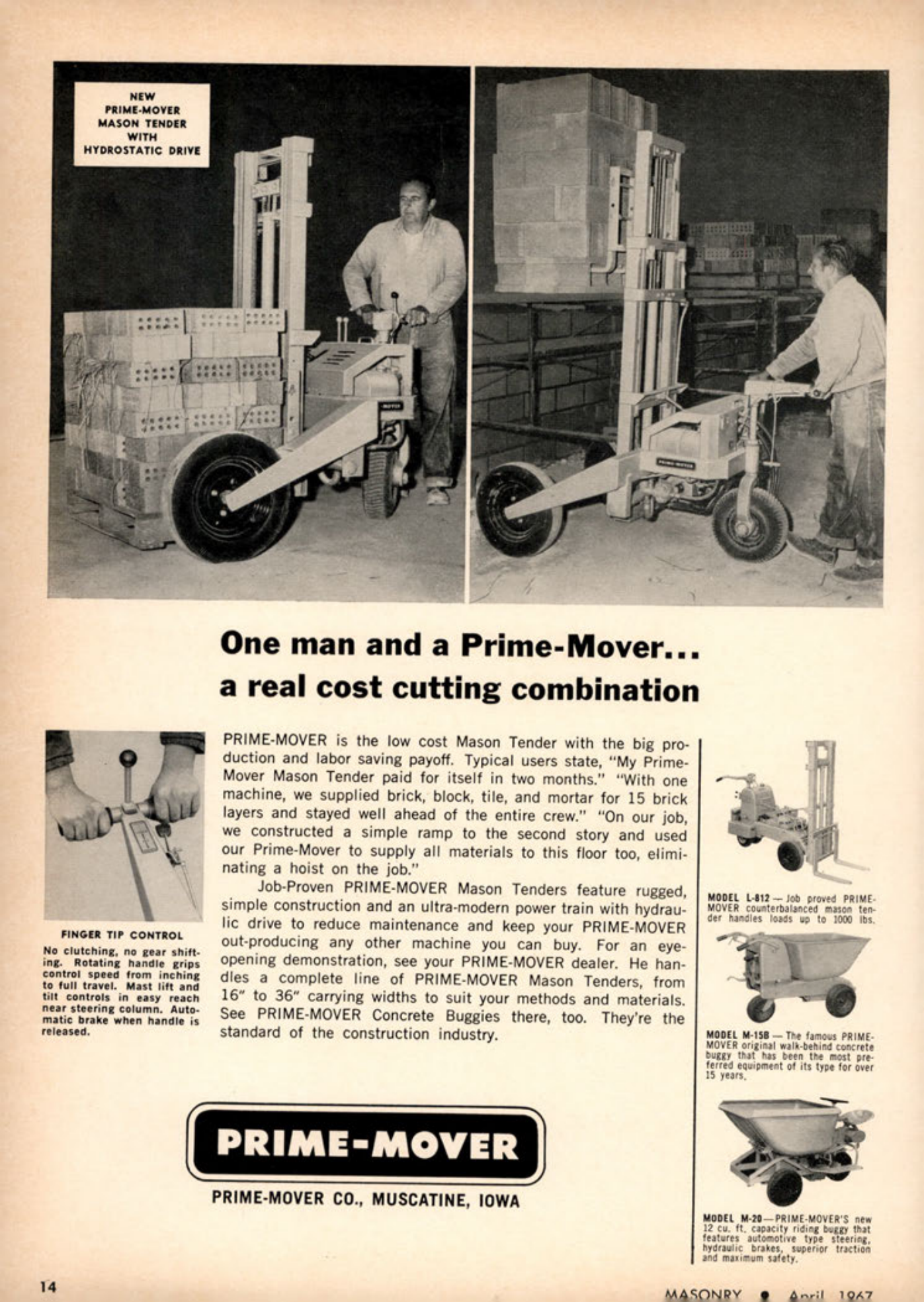 Masonry Magazine April 1967 Page. 14