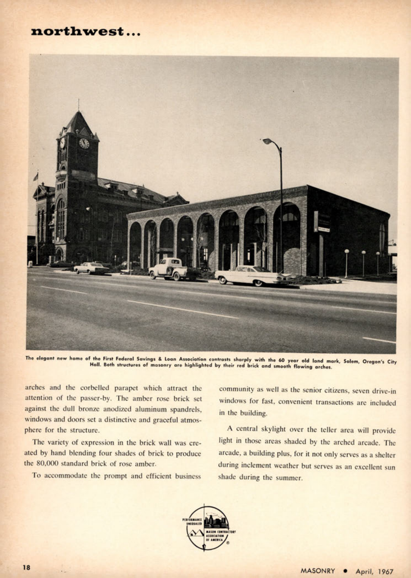 Masonry Magazine April 1967 Page. 18