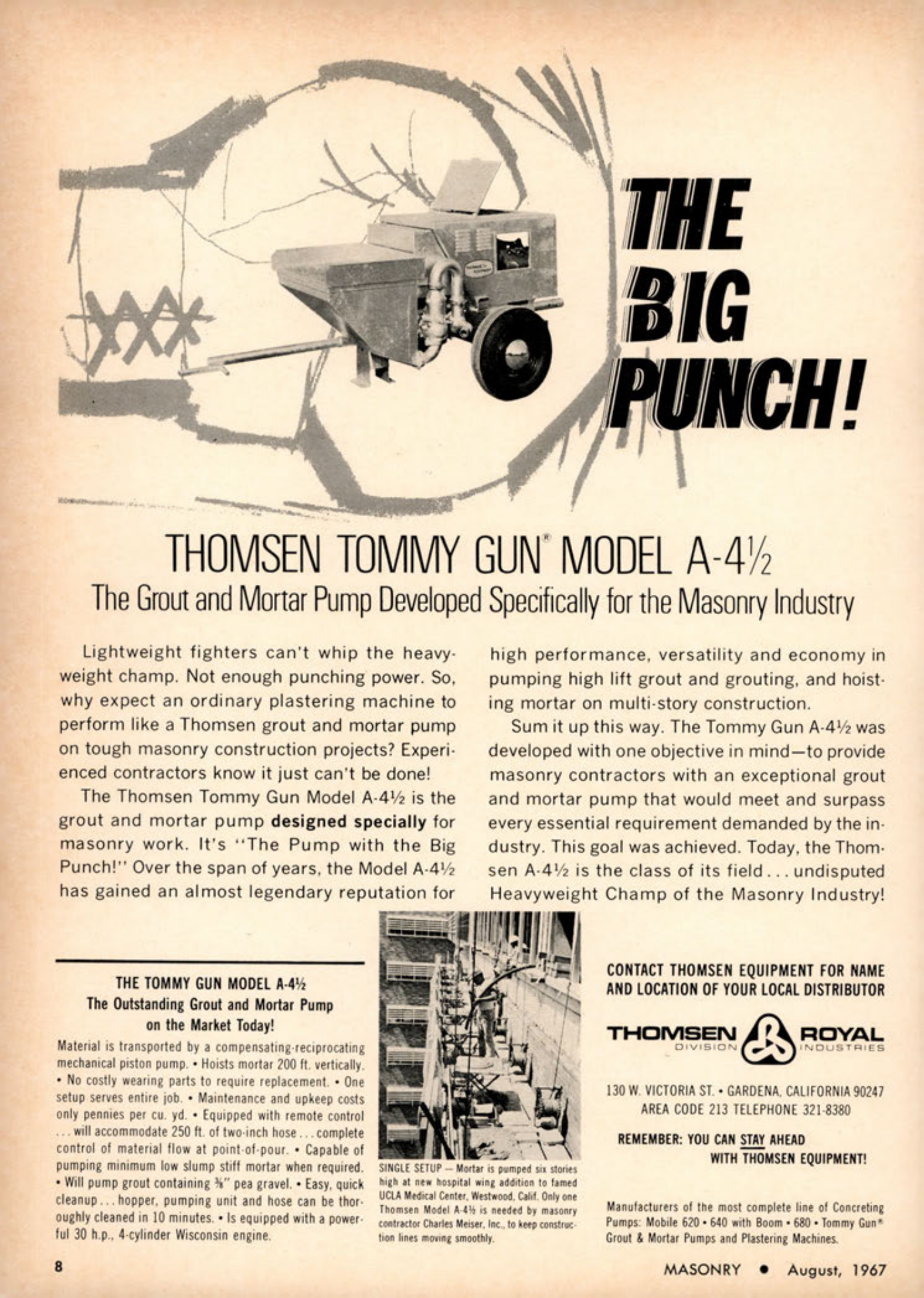 Masonry Magazine August 1967 Page. 8