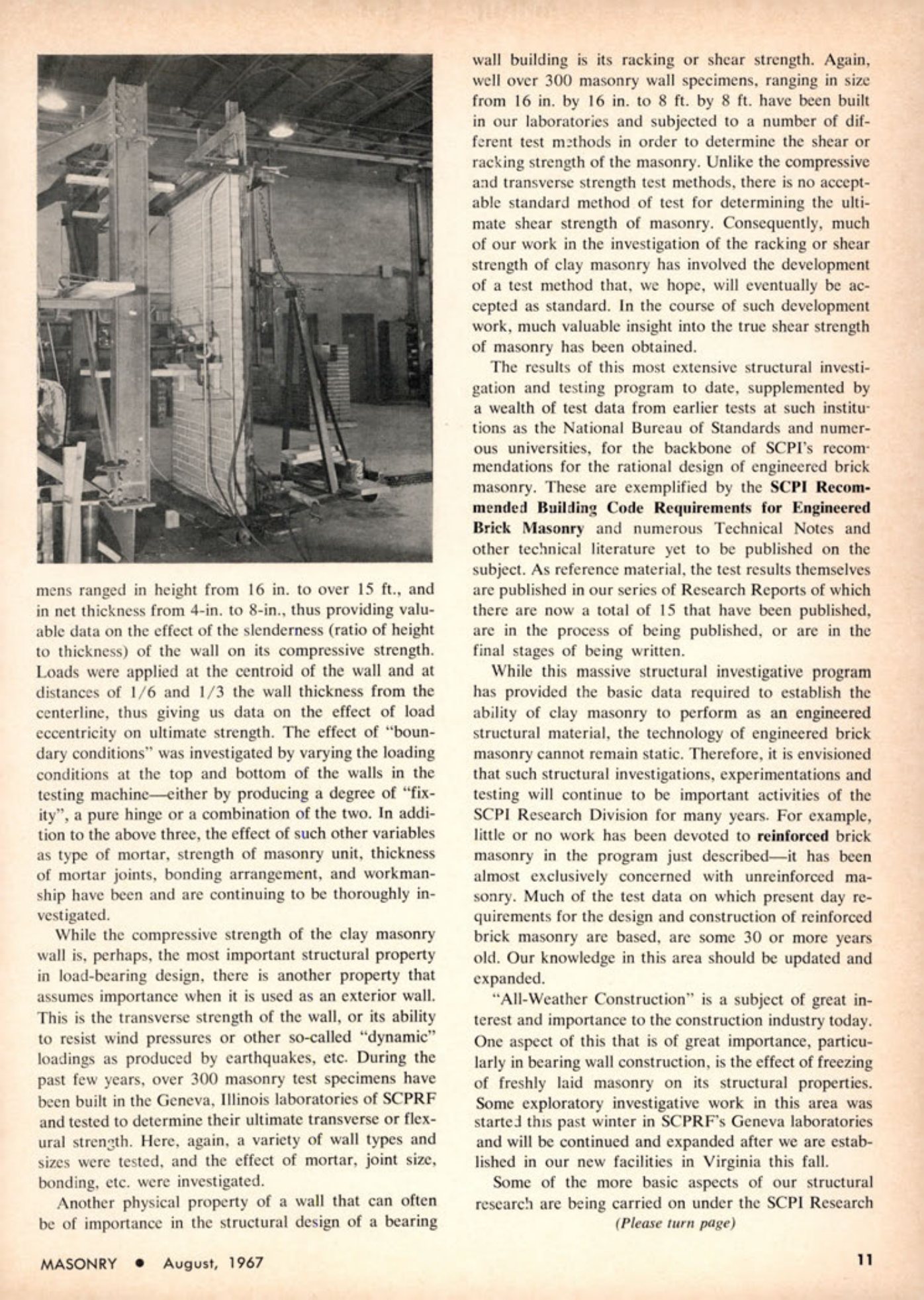 Masonry Magazine August 1967 Page. 11