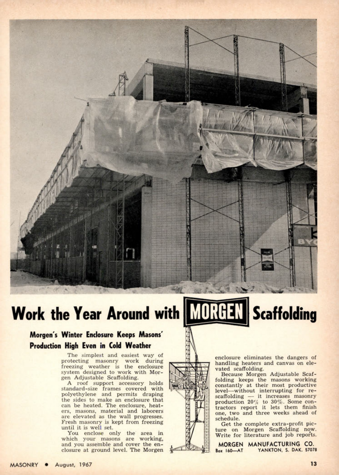 Masonry Magazine August 1967 Page. 13