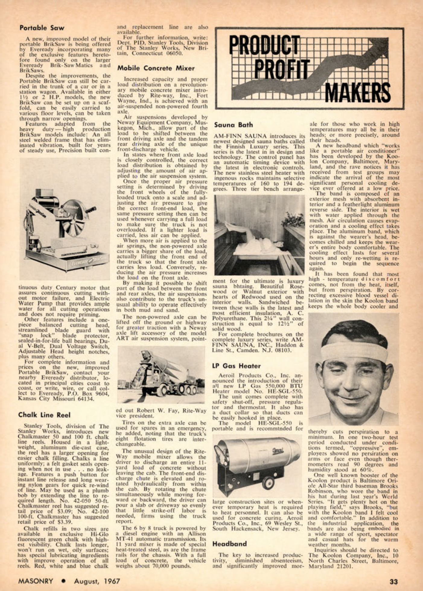 Masonry Magazine August 1967 Page. 37