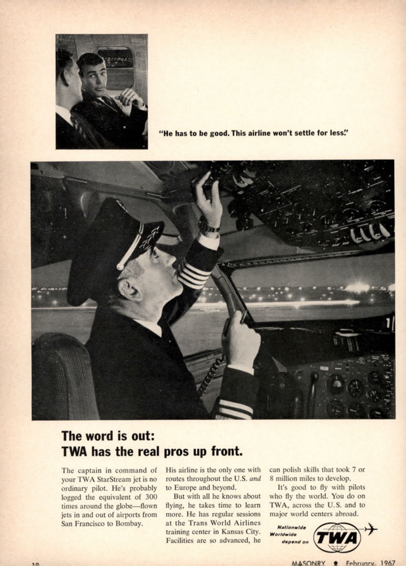 Masonry Magazine February 1967 Page. 12