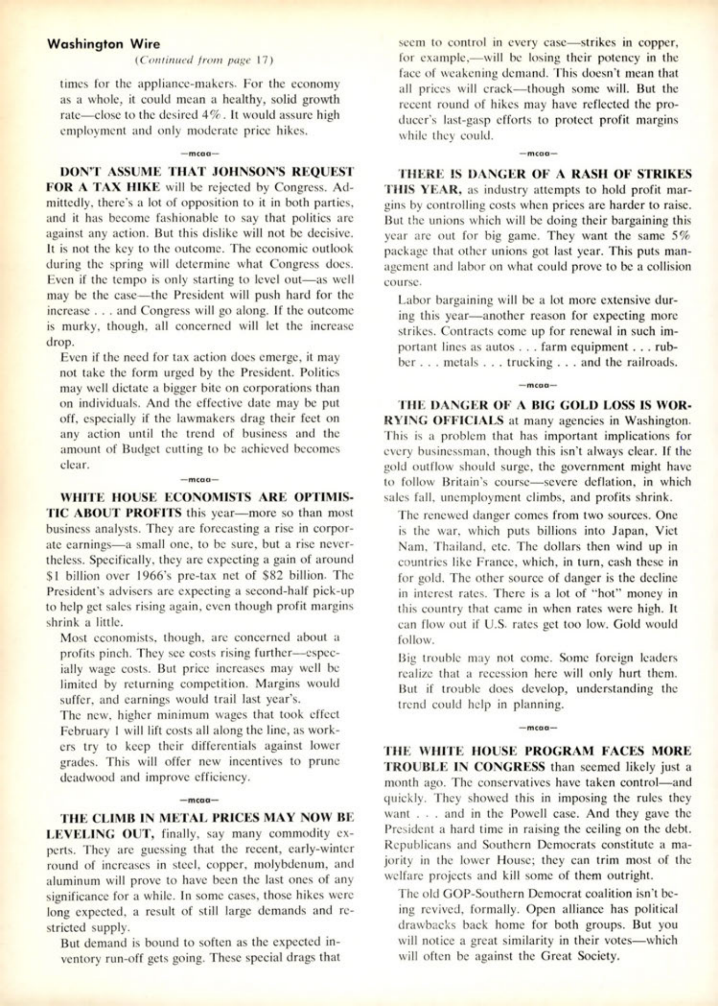 Masonry Magazine February 1967 Page. 20