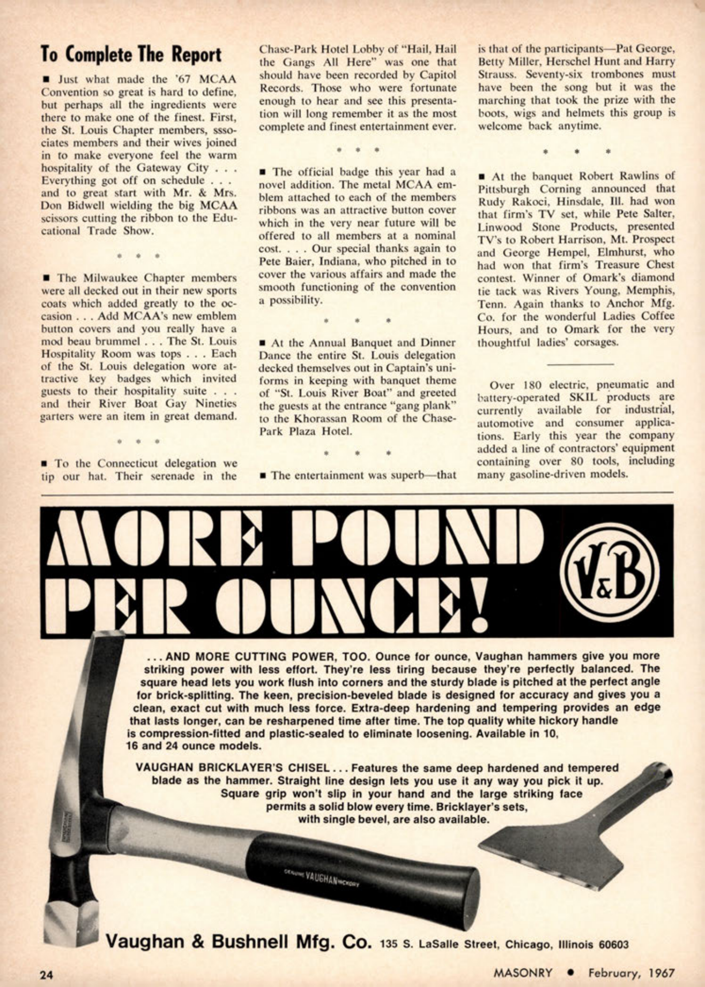 Masonry Magazine February 1967 Page. 24