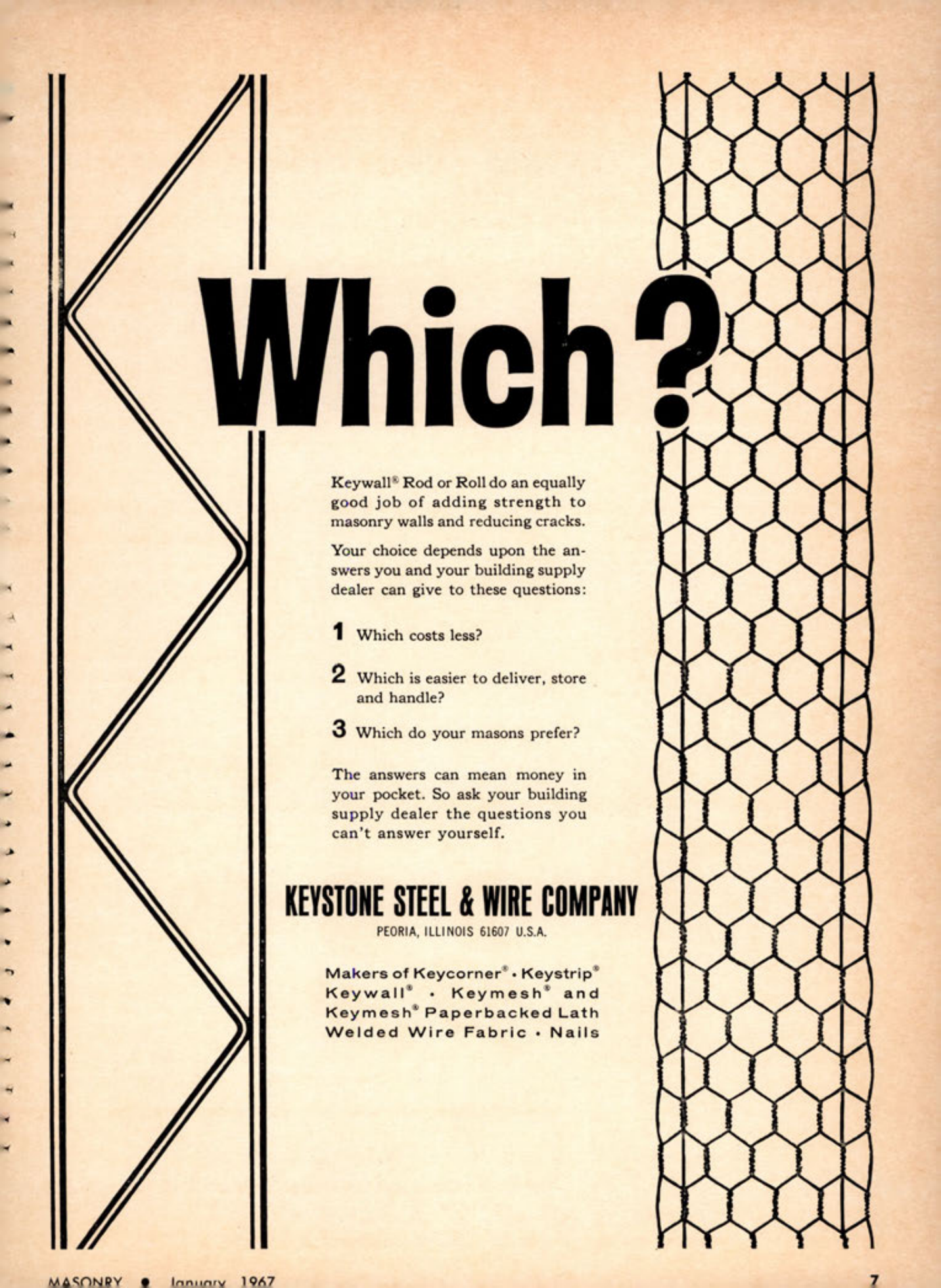 Masonry Magazine January 1967 Page. 7