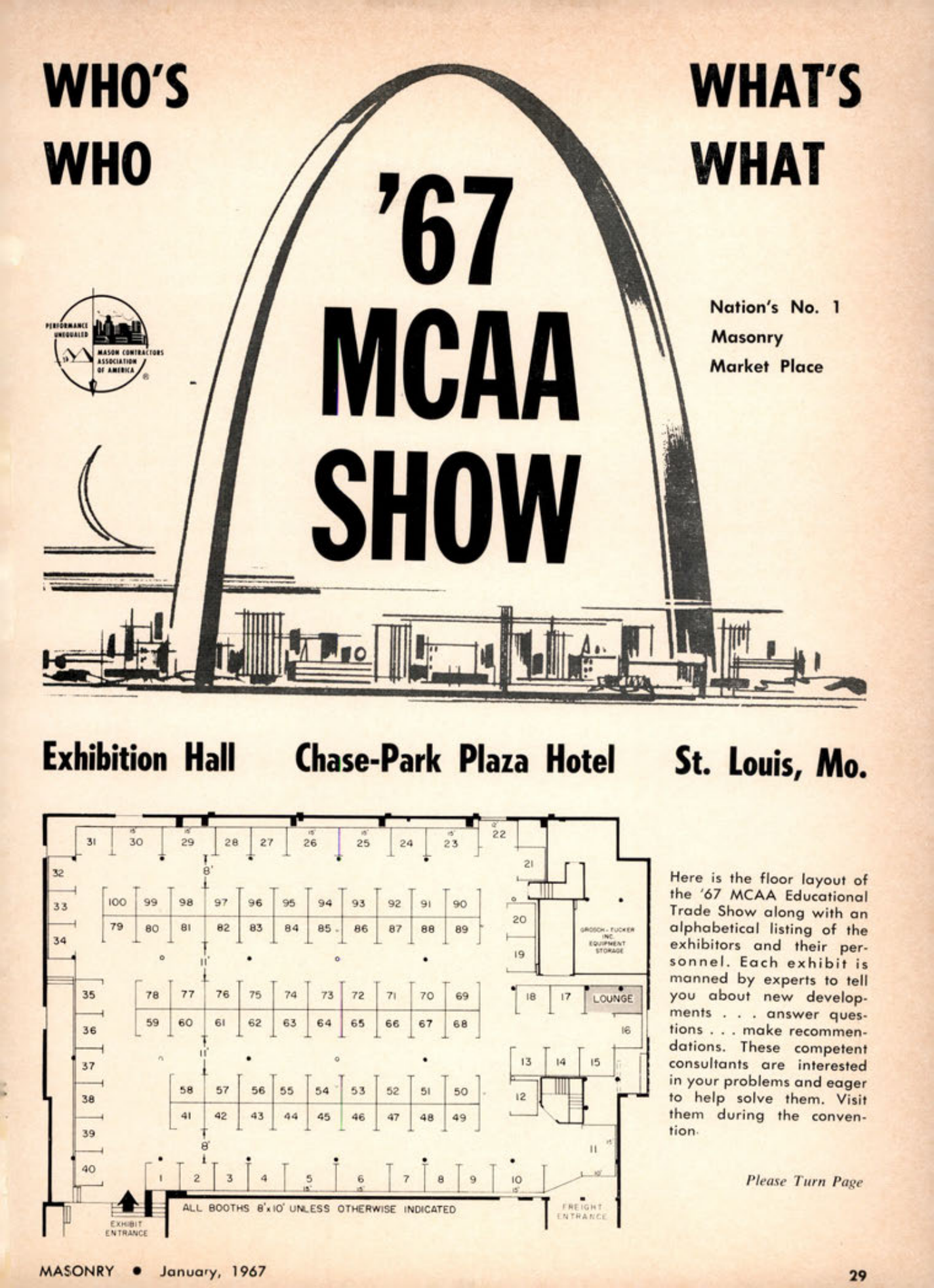 Masonry Magazine January 1967 Page. 29
