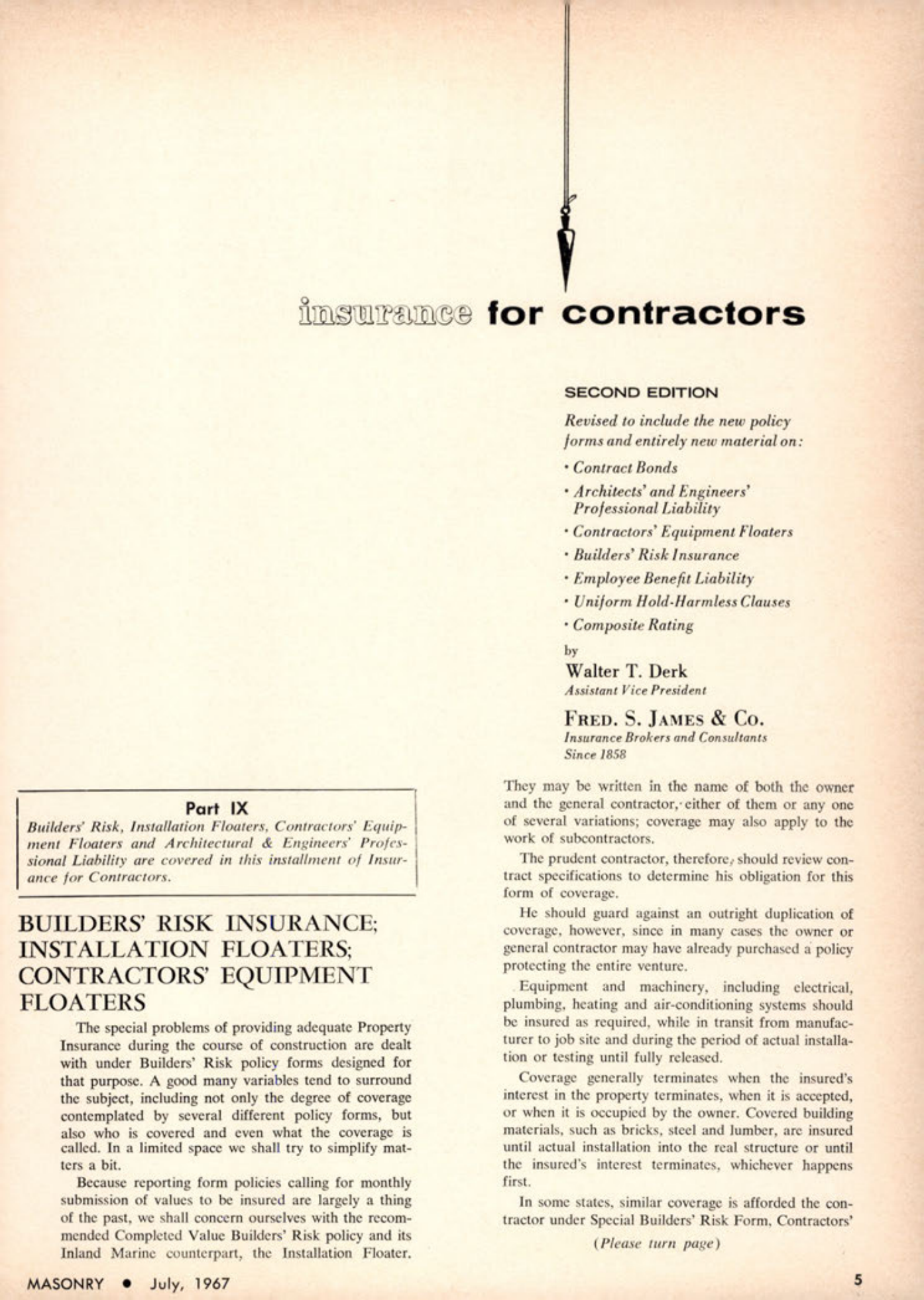 Masonry Magazine July 1967 Page. 5
