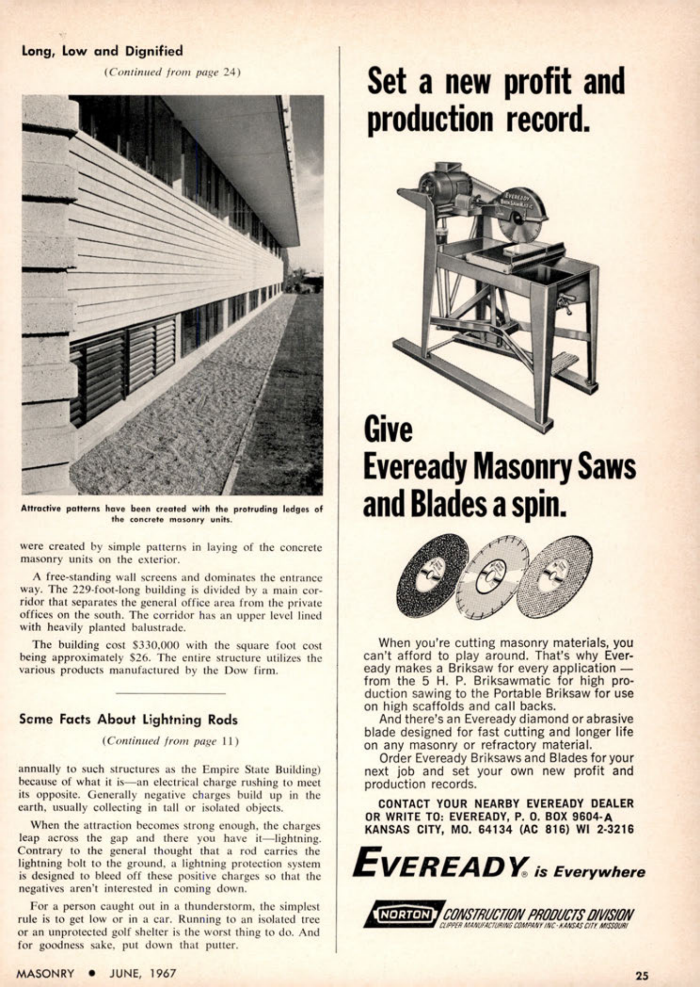 Masonry Magazine June 1967 Page. 27