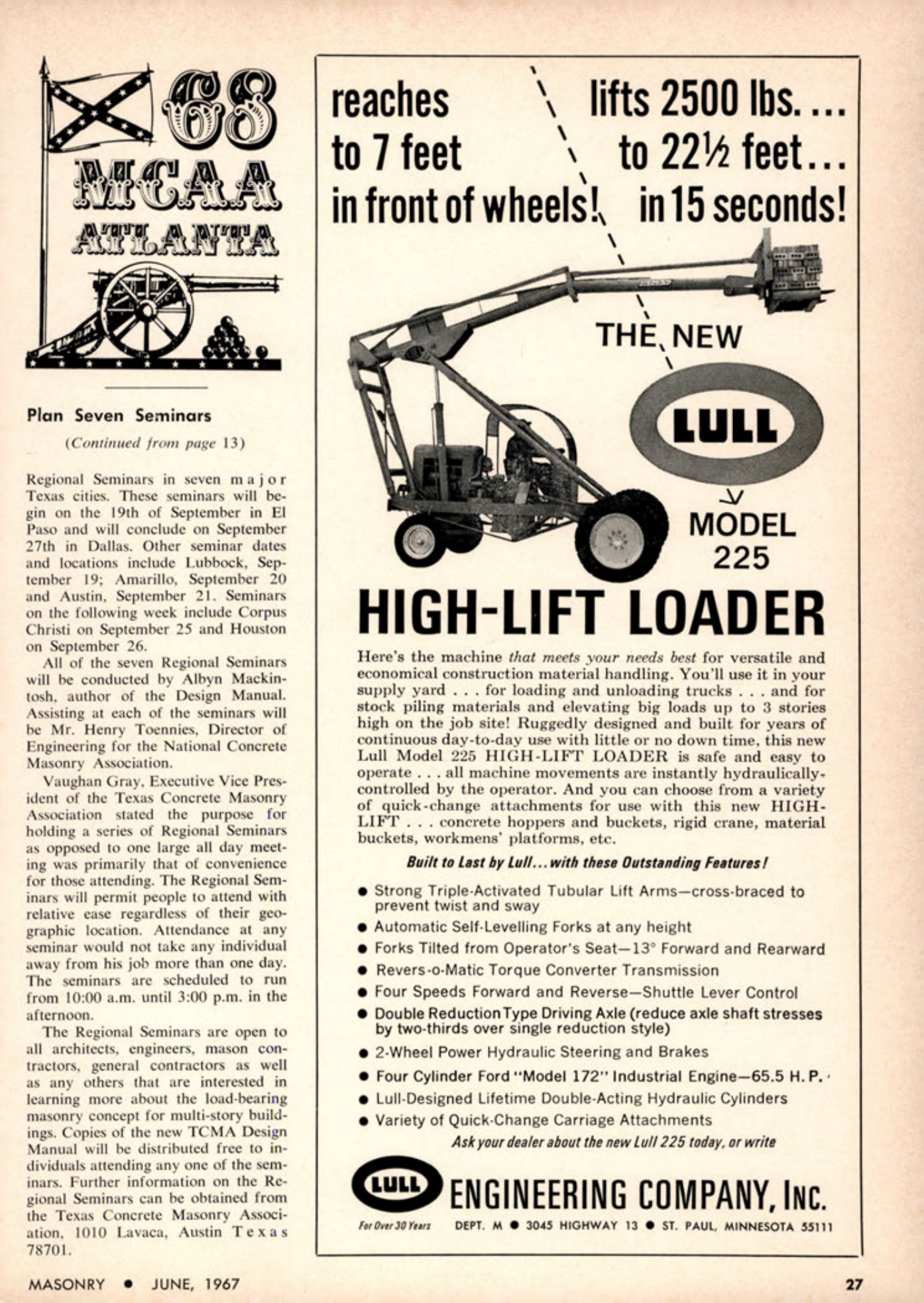 Masonry Magazine June 1967 Page. 29