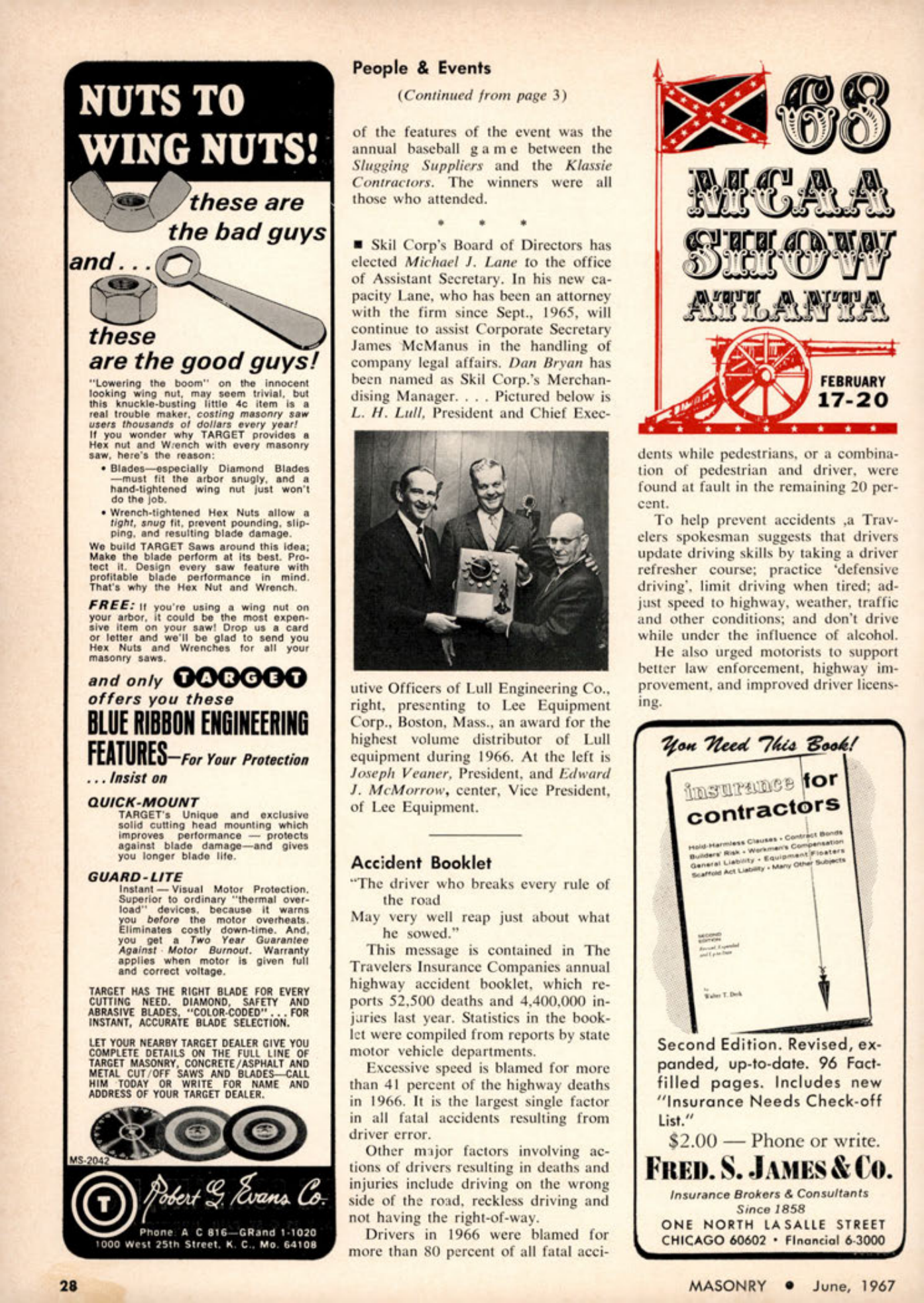 Masonry Magazine June 1967 Page. 30