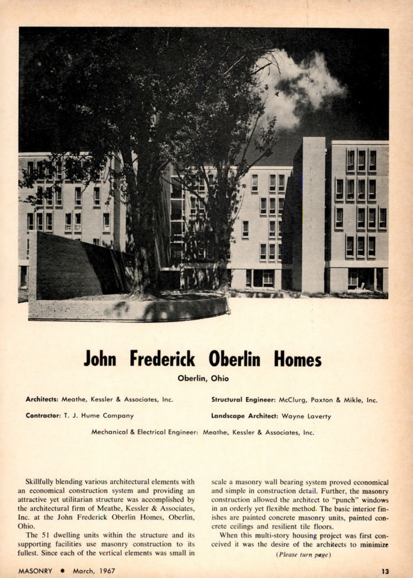 Masonry Magazine March 1967 Page. 13