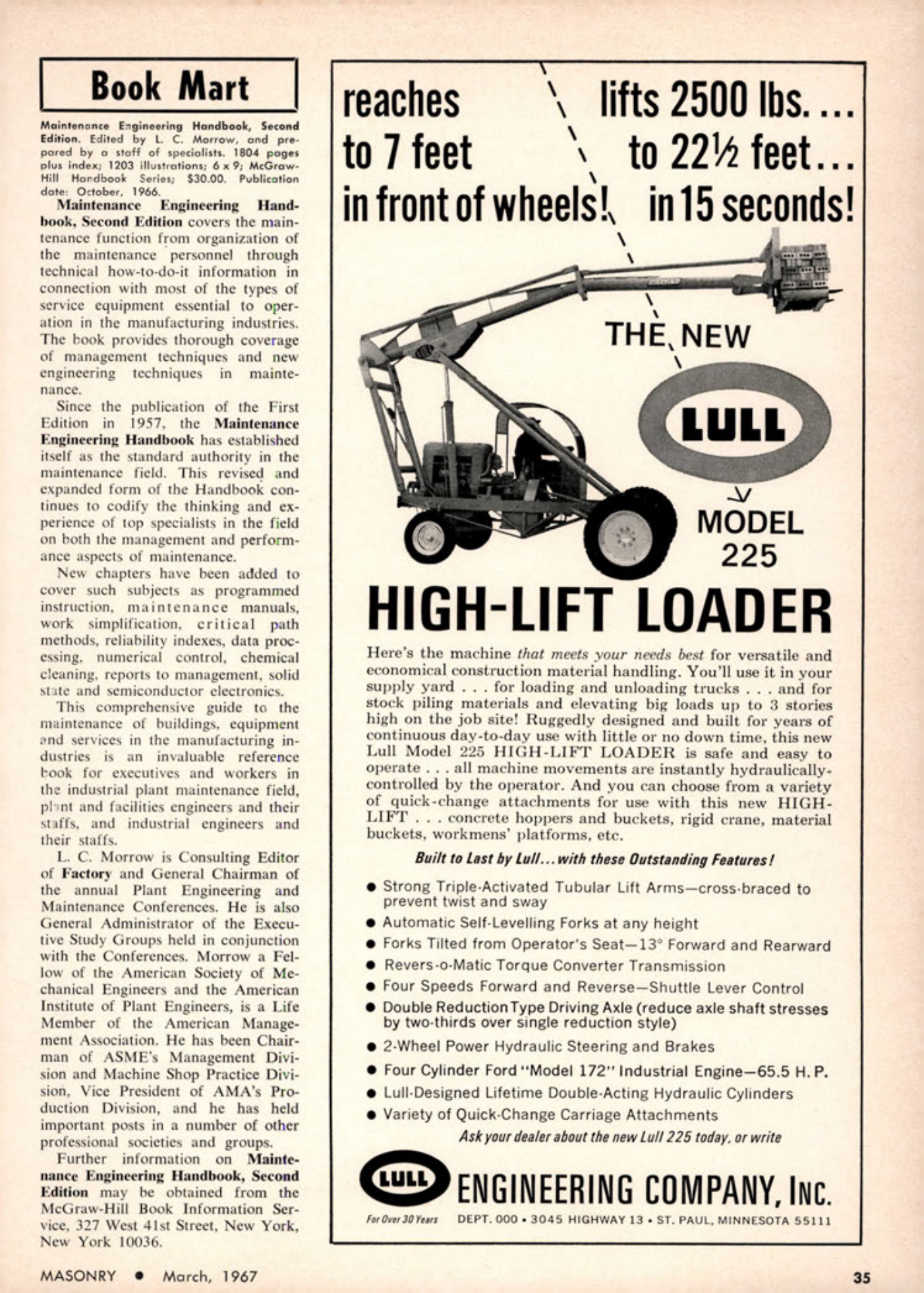 Masonry Magazine March 1967 Page. 35