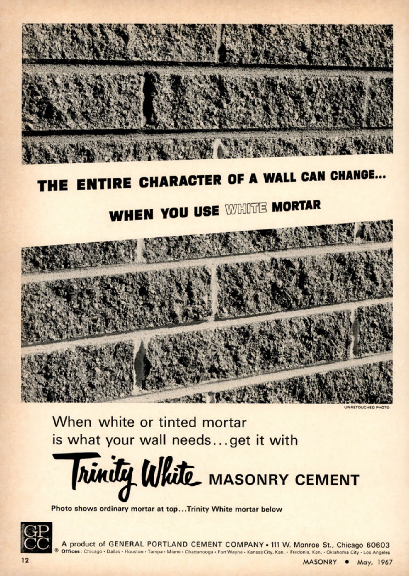 Masonry Magazine May 1967 Page. 12