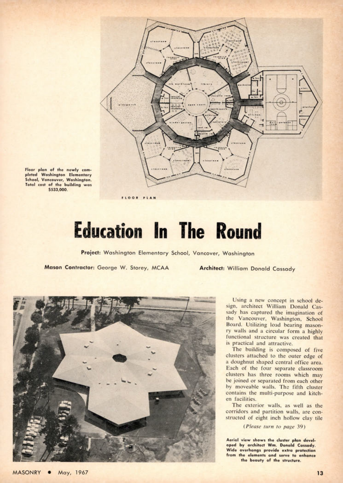 Masonry Magazine May 1967 Page. 13